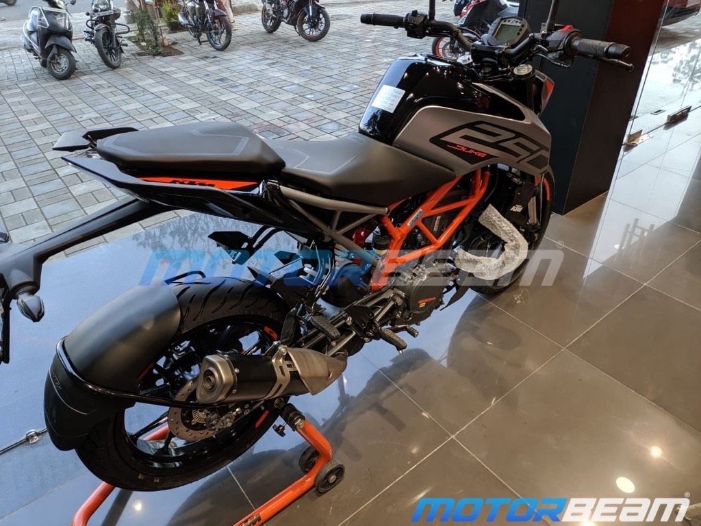 KTM Duke 250 Matte Grey Spotted At Dealership