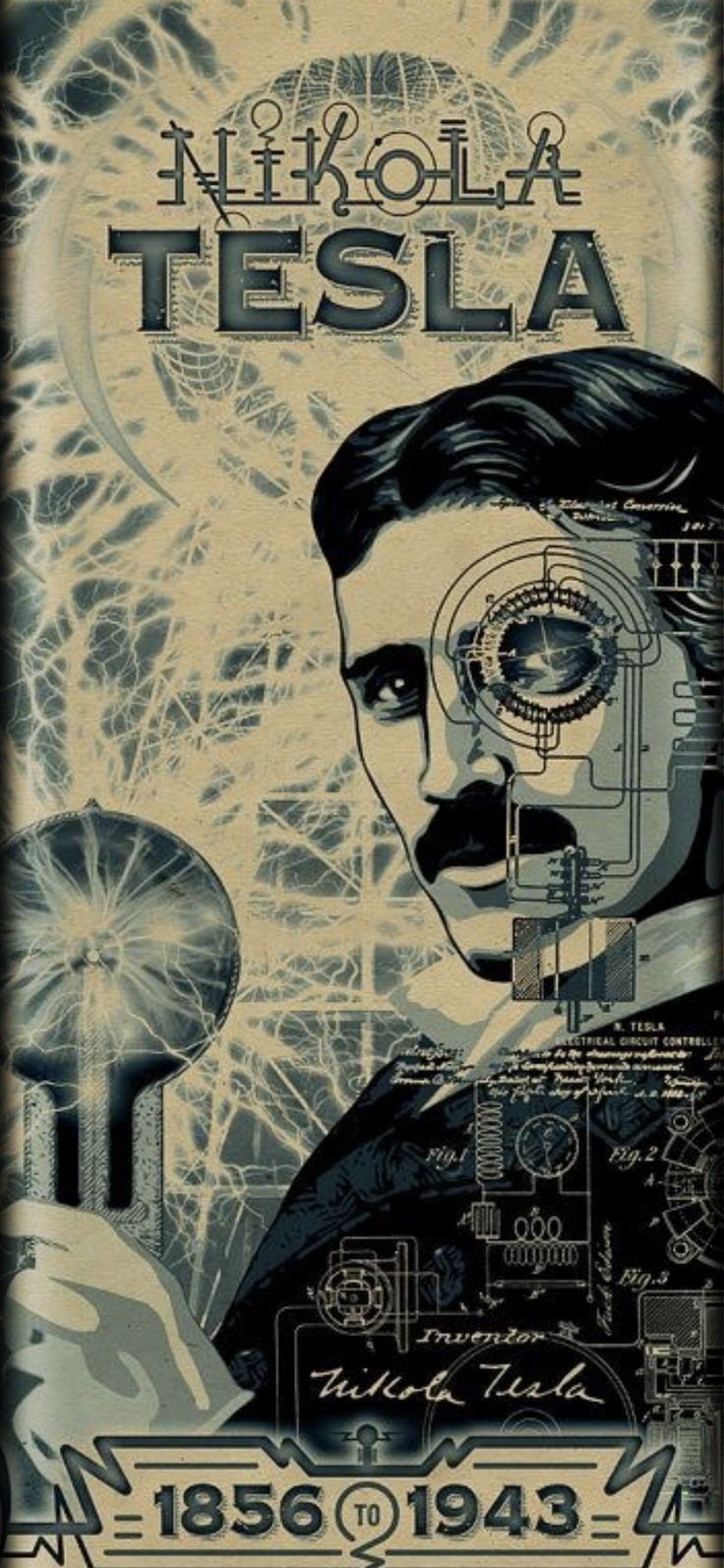 Nikola Tesla iPhone Wallpaper Free Nikola Tesla iPhone