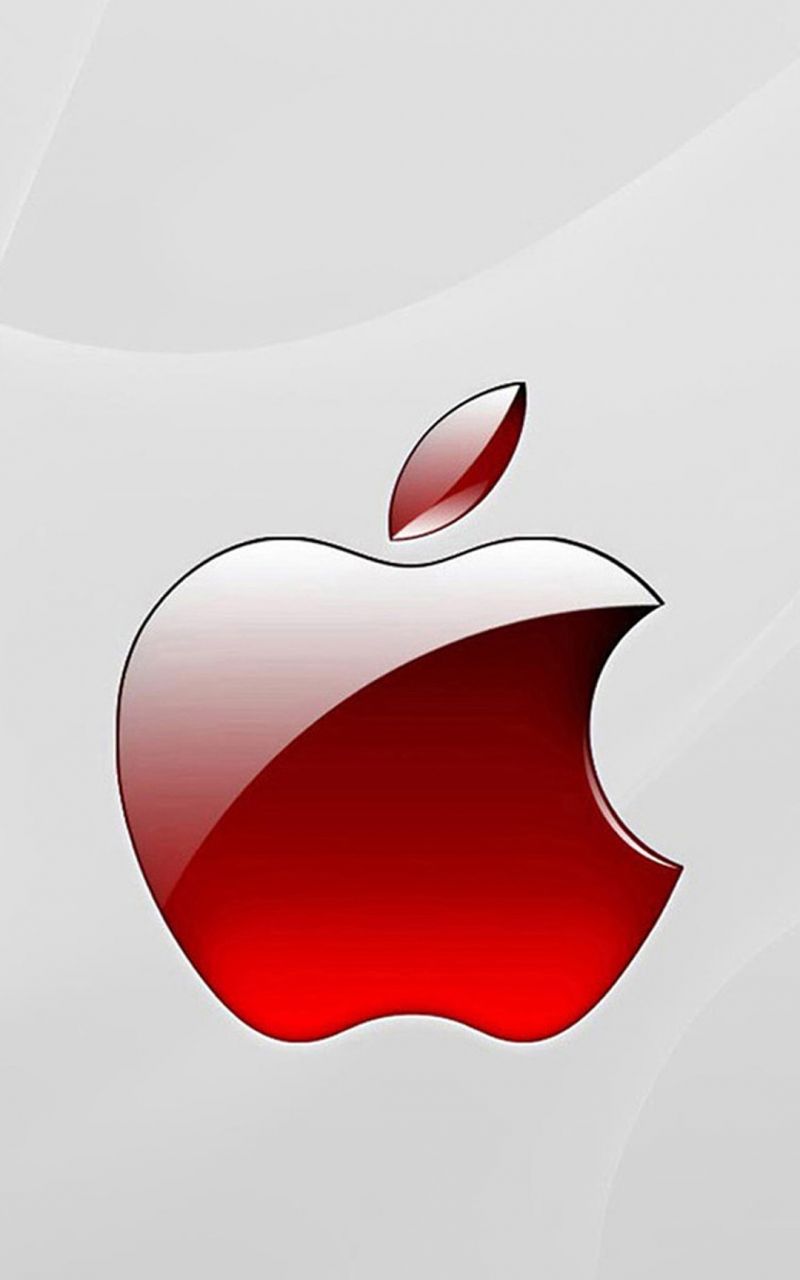 Free download Red Apple LOGO 01 iPhone 6 and 6 plus wallpaper