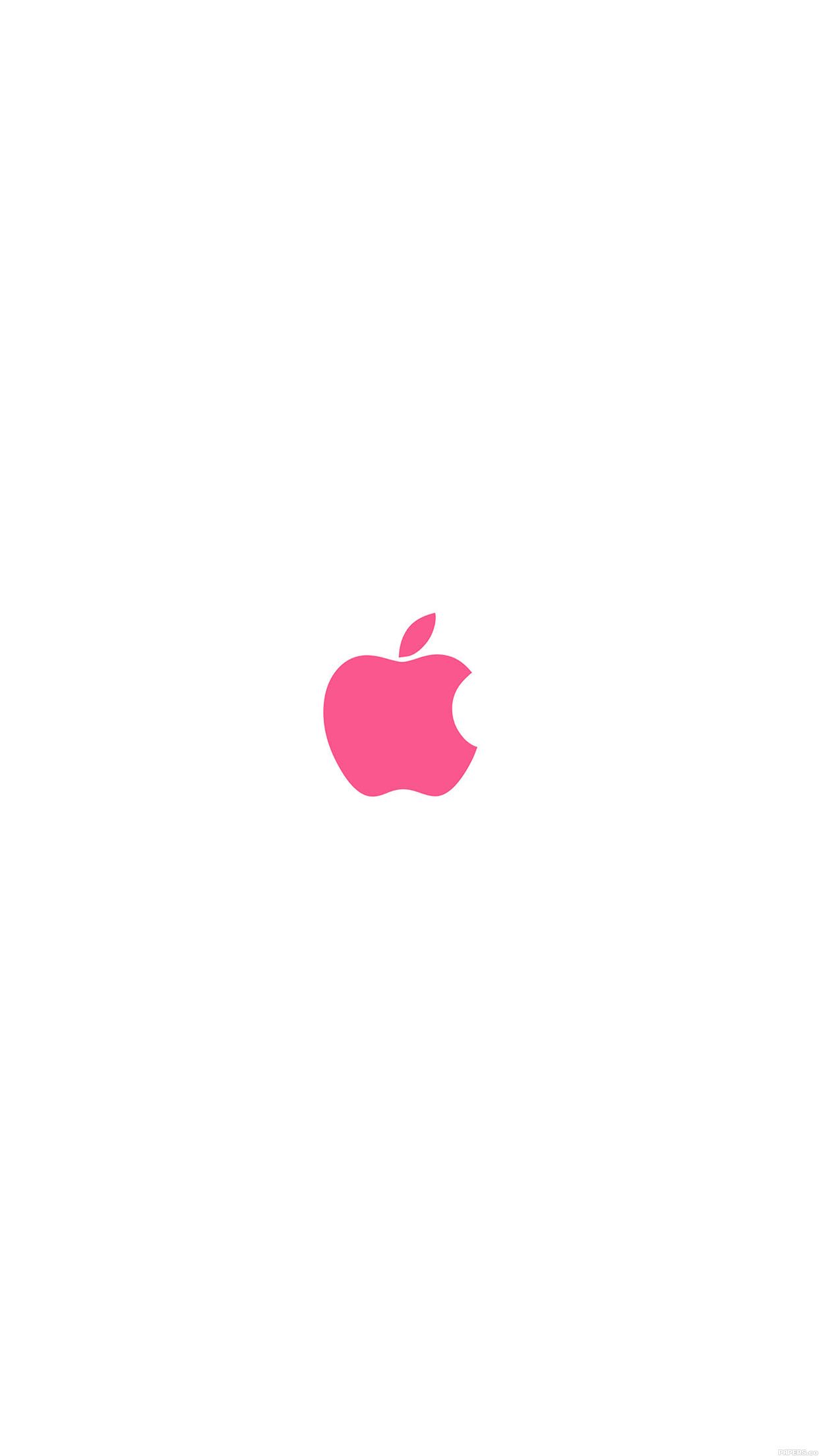 Apple Logo Color Red Minimal. Apple logo wallpaper iphone, Apple