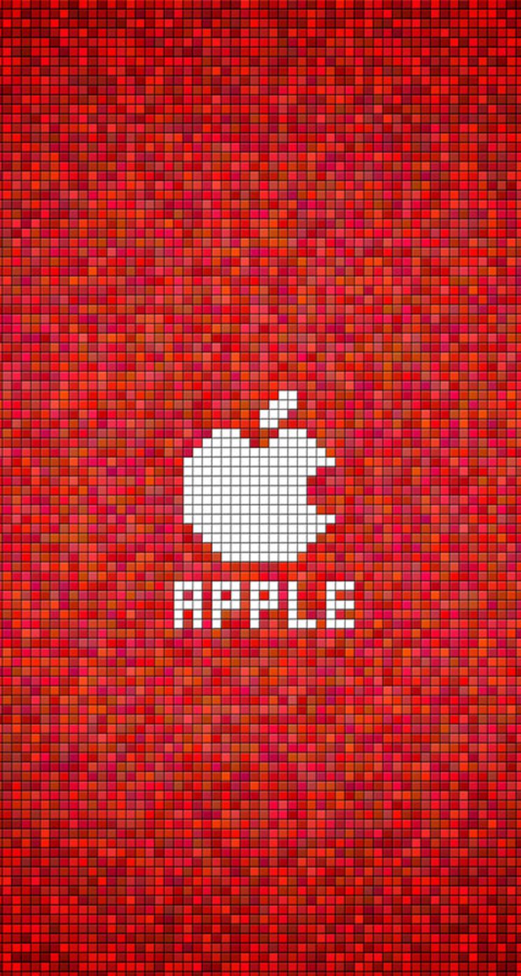 iPhone 7 Wallpaper Apple Logo Parallax Cubes Apple iPhone 7