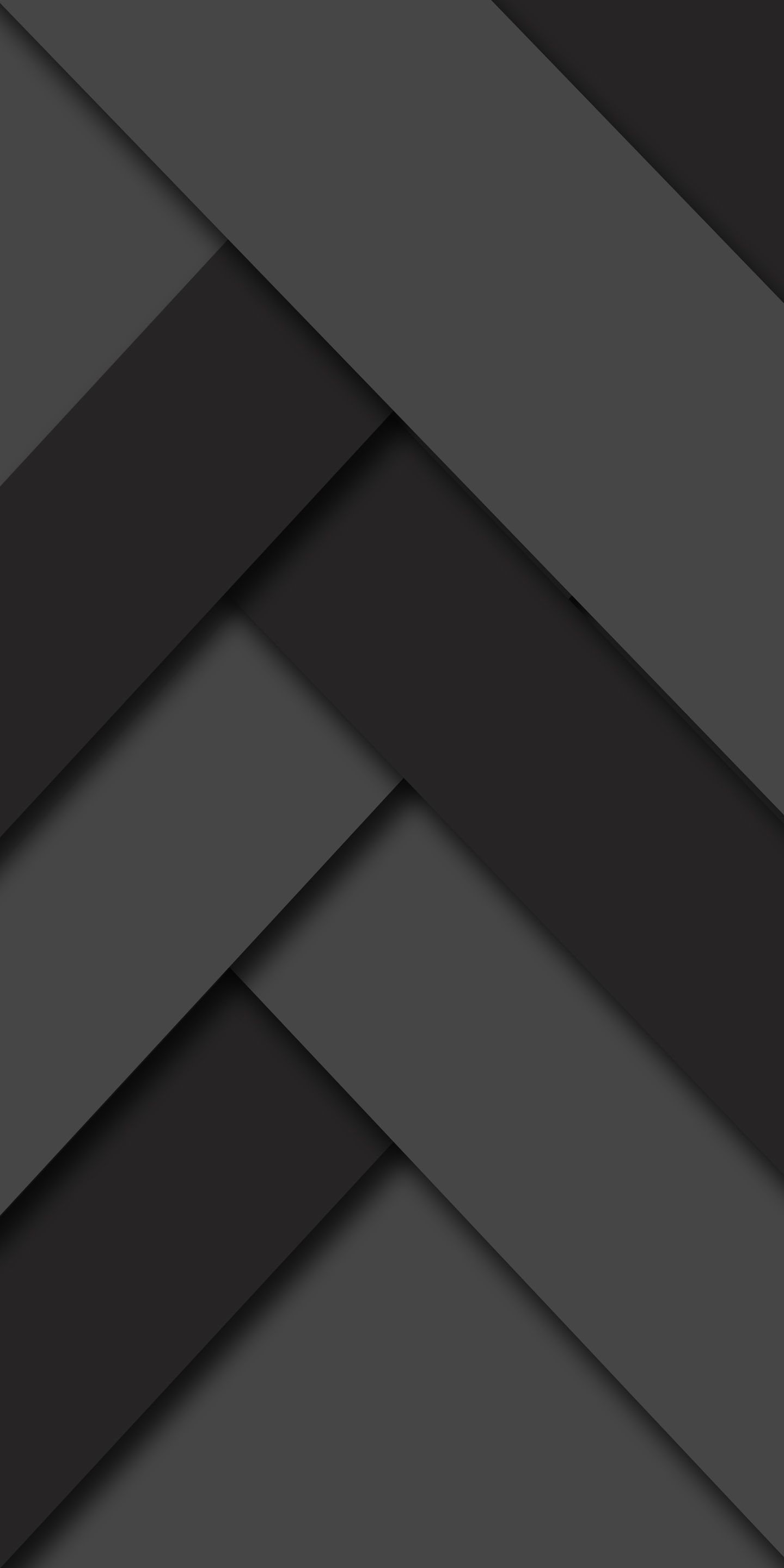 Material design black white, 18:9 wallpaper made by me. Material