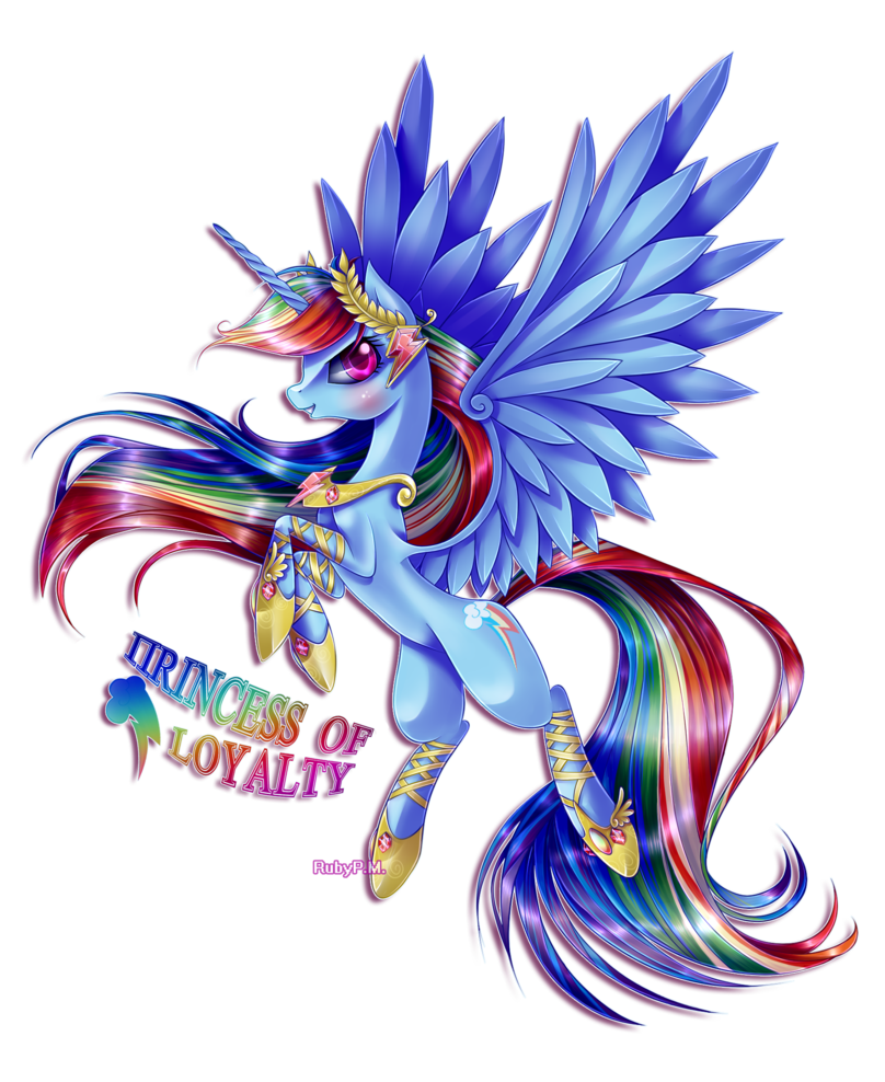 Princess Of Loyalty little pony friendship is magic fan Art