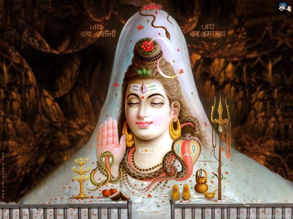 Lord Shiva Amarnath Full HD Wallpaper For Desktop, Shiva