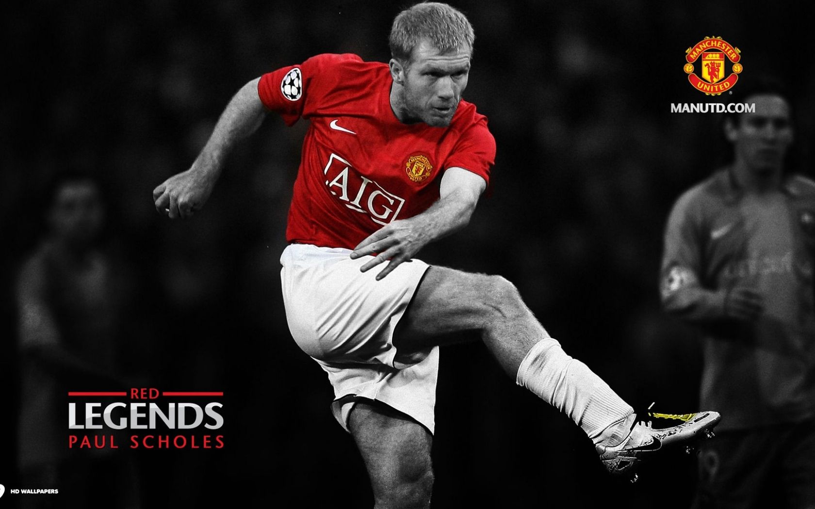 Free download Manchester United Paul Scholes Red Legends