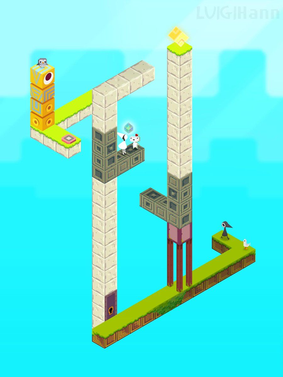 LuigiHann't decide between Monument Valley