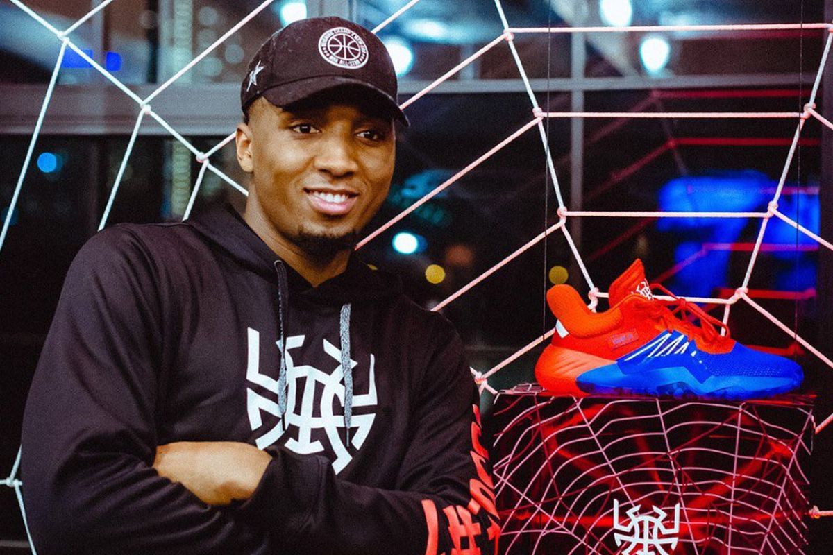 Donovan Mitchell and Adidas unveil signature shoe 'D.O.N. Issue
