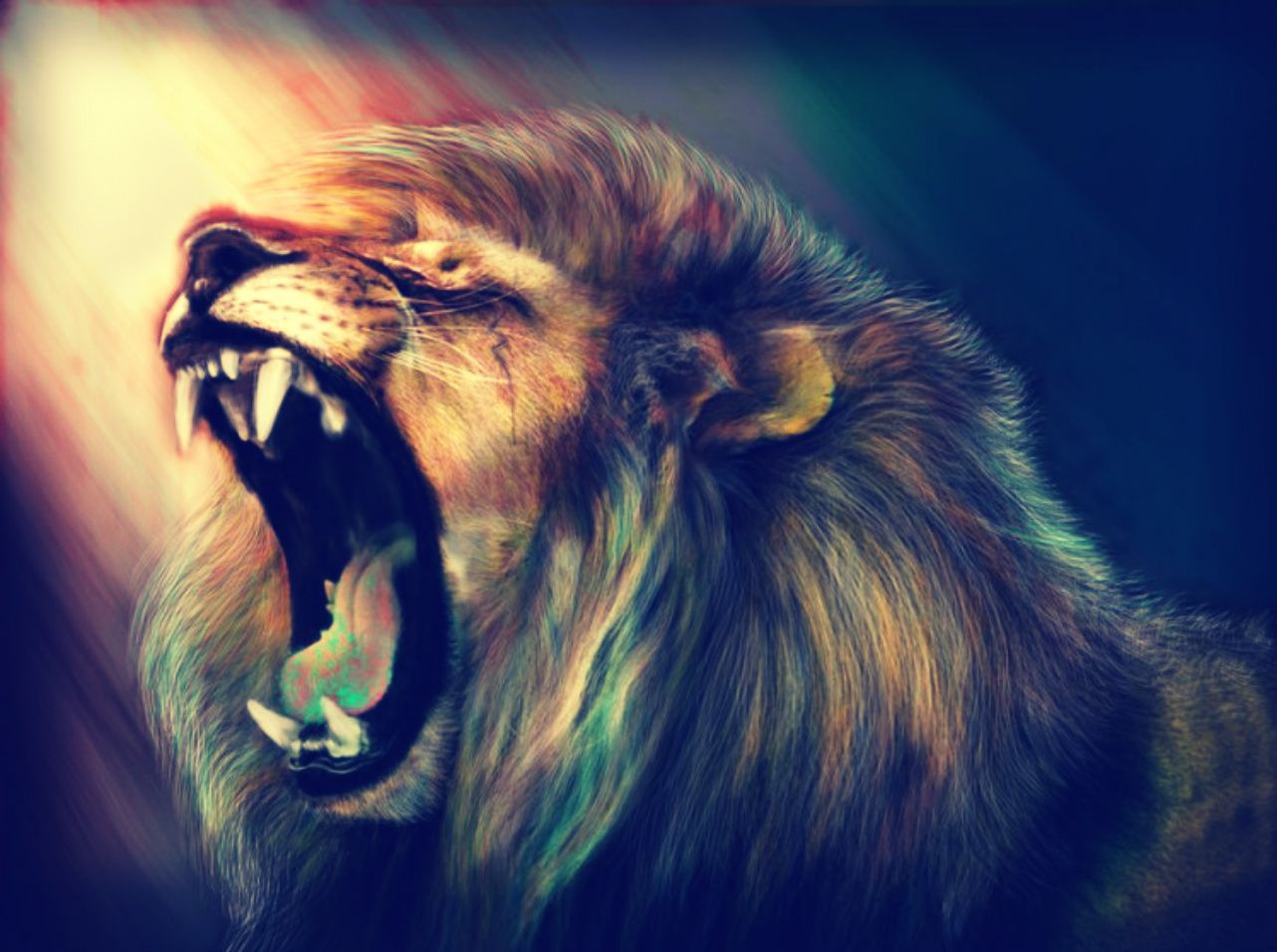 Lion Facebook Background. Facebook