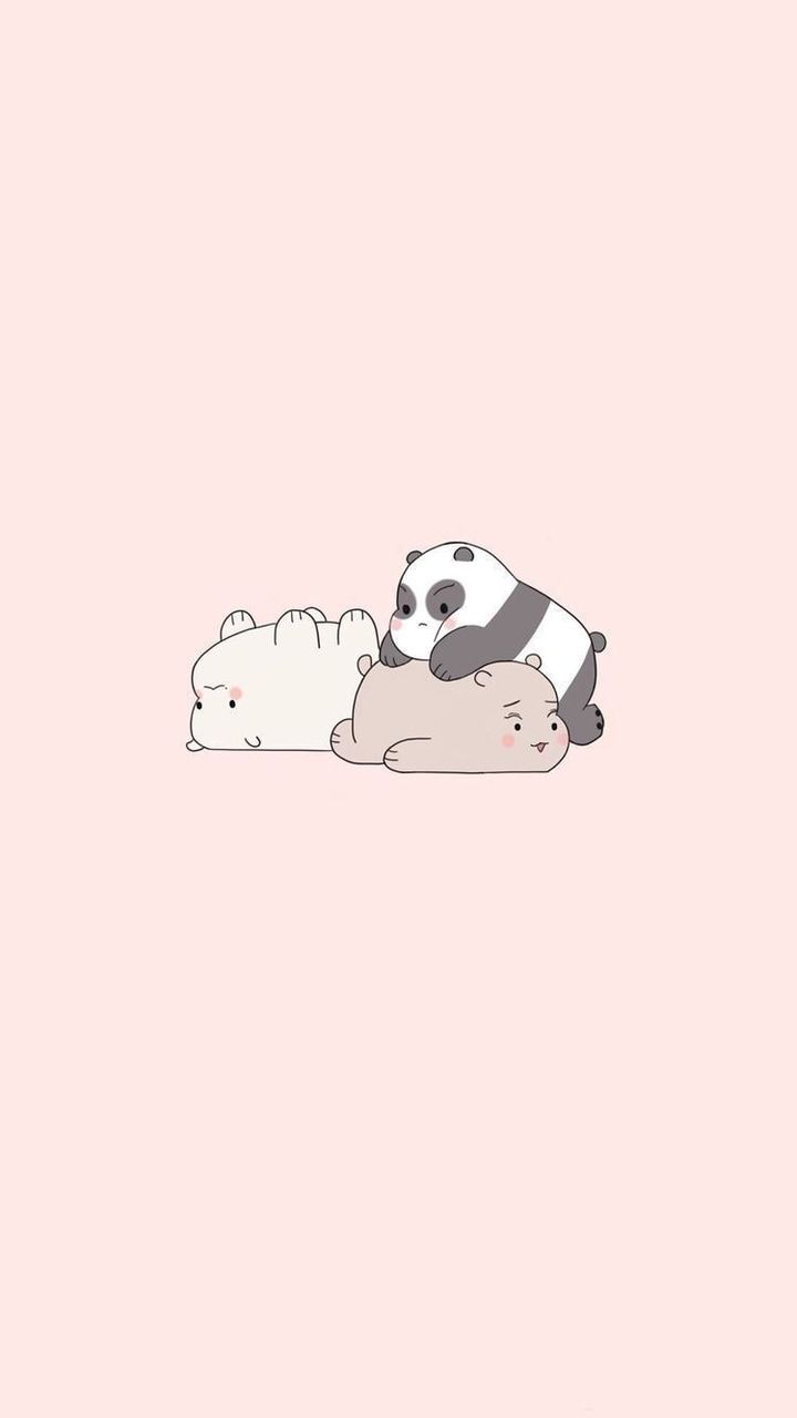 pastel wallpaper, ice bear, grizzly and wallpaper