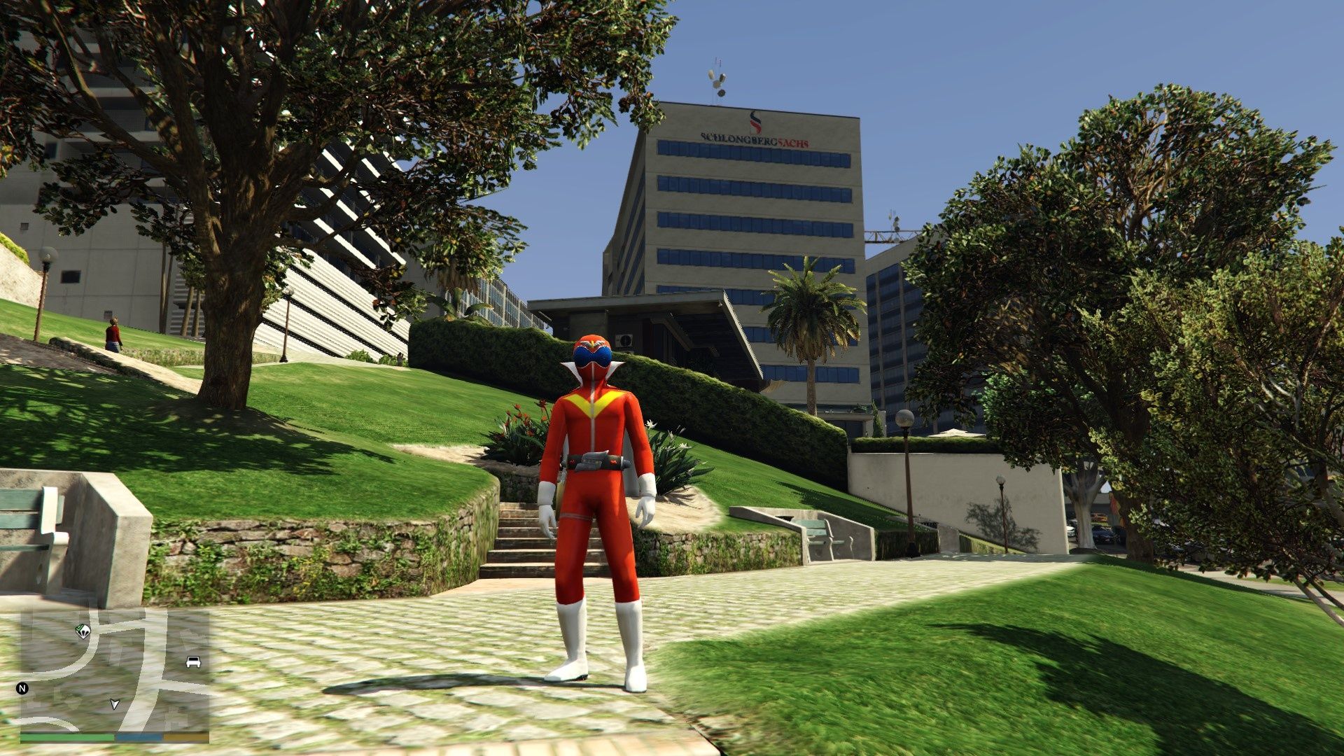 1cb2bf Akaranger1 Sentai Gta 5 Wallpaper