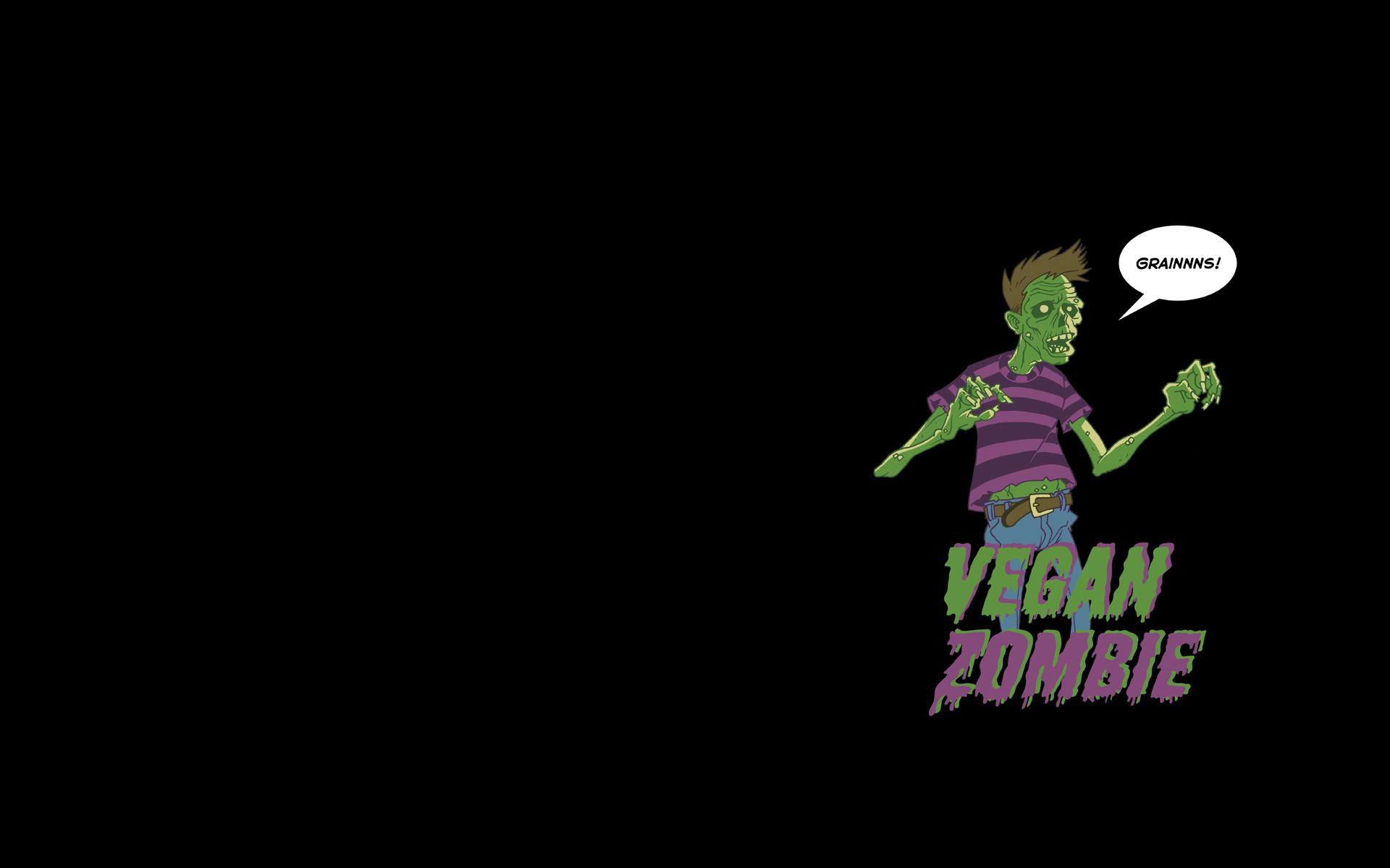 Cute Zombie Wallpaper