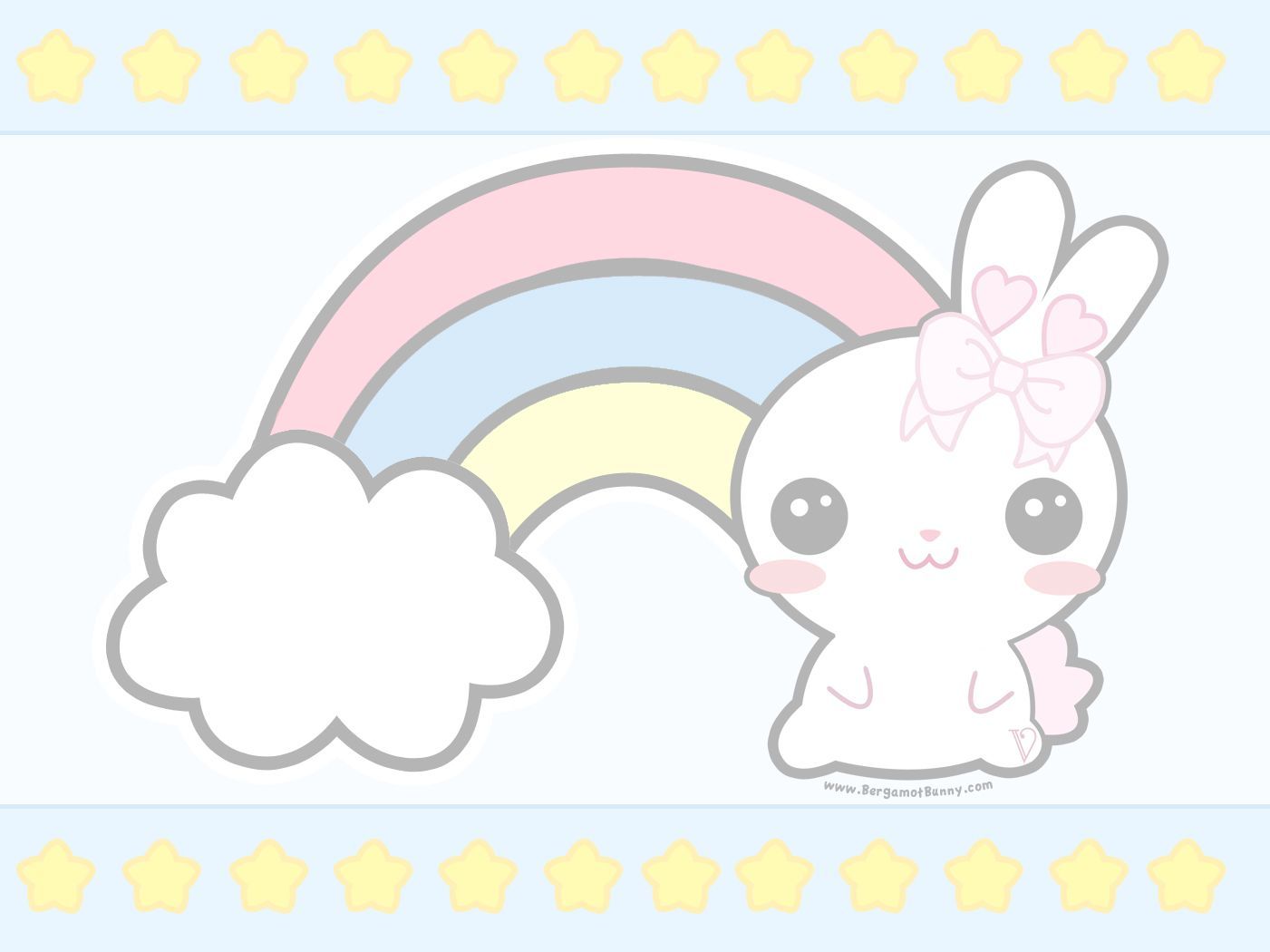 Free download Heres a cute rainbow themed desktop wallpaper D