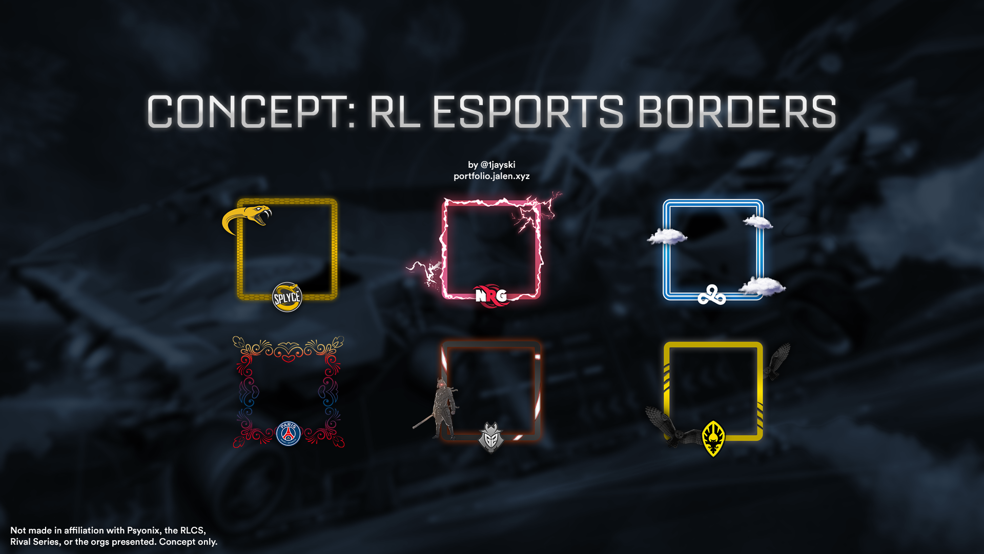 Concept: RLEsports Avatar Borders!