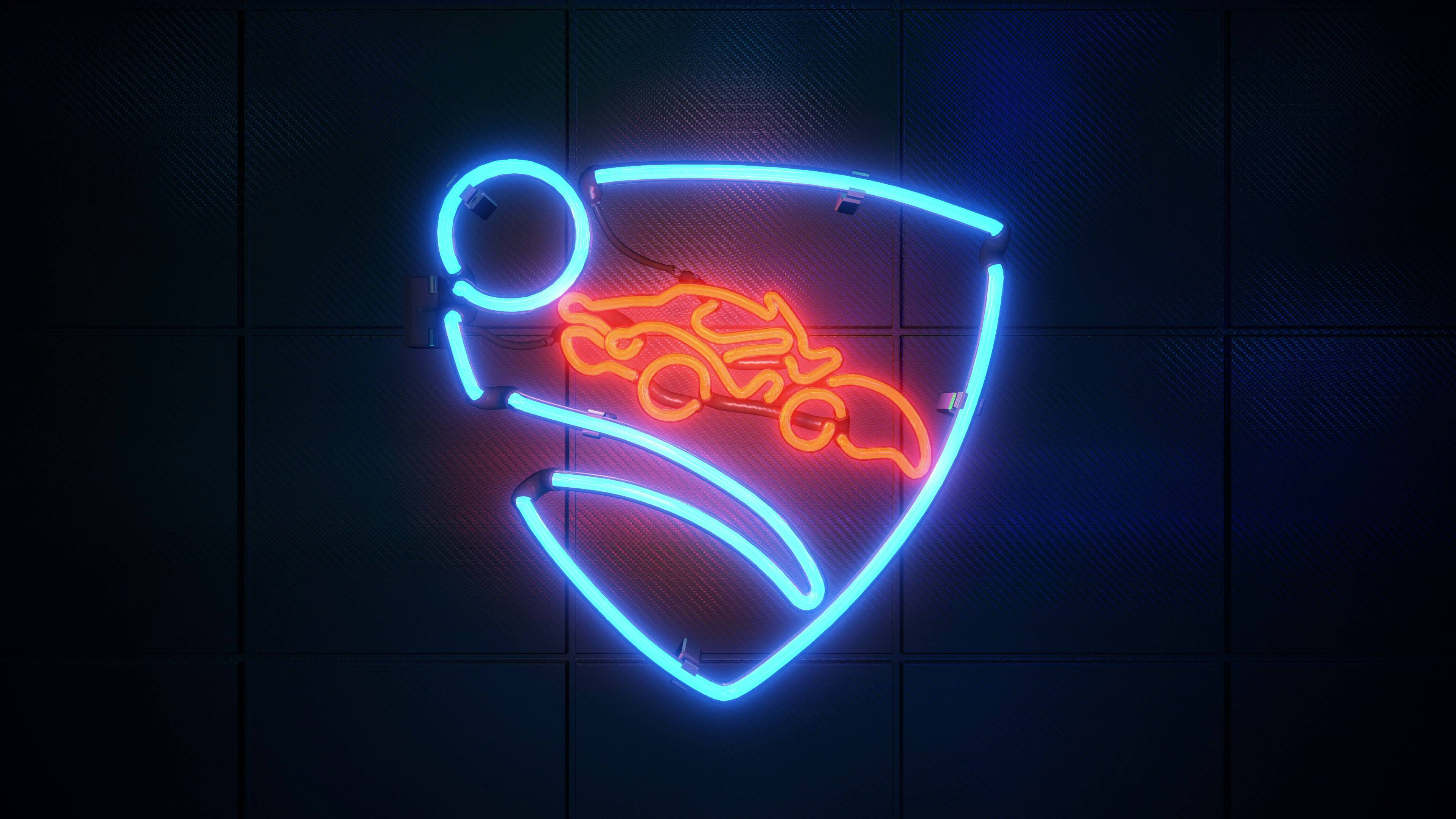 Did an Amateur RL Neon Logo Mobile Wallpaper