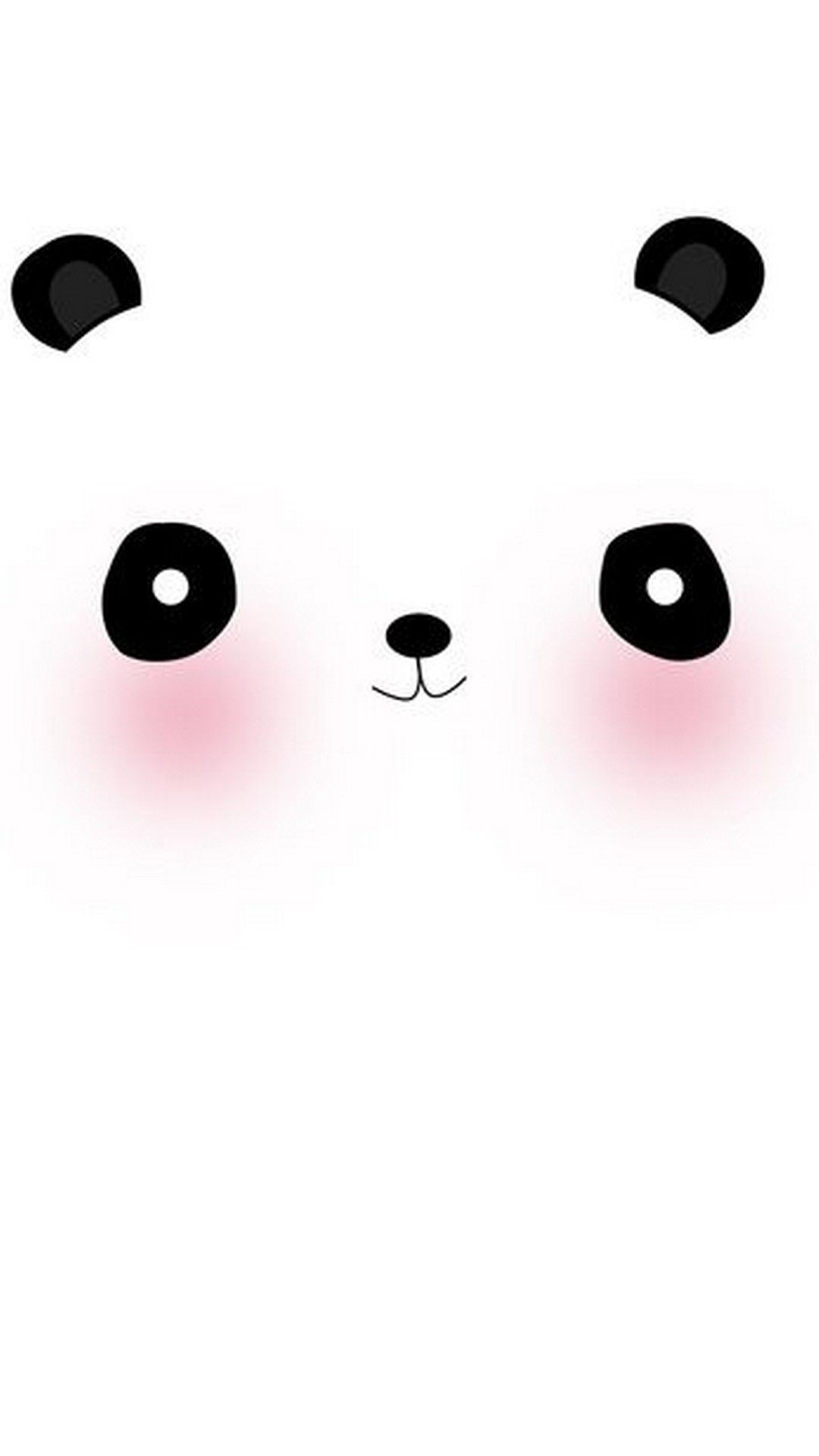Cute panda face. Seamless cartoon wallpaper, Canvas Print | Barewalls  Posters & Prints | bwc72135636