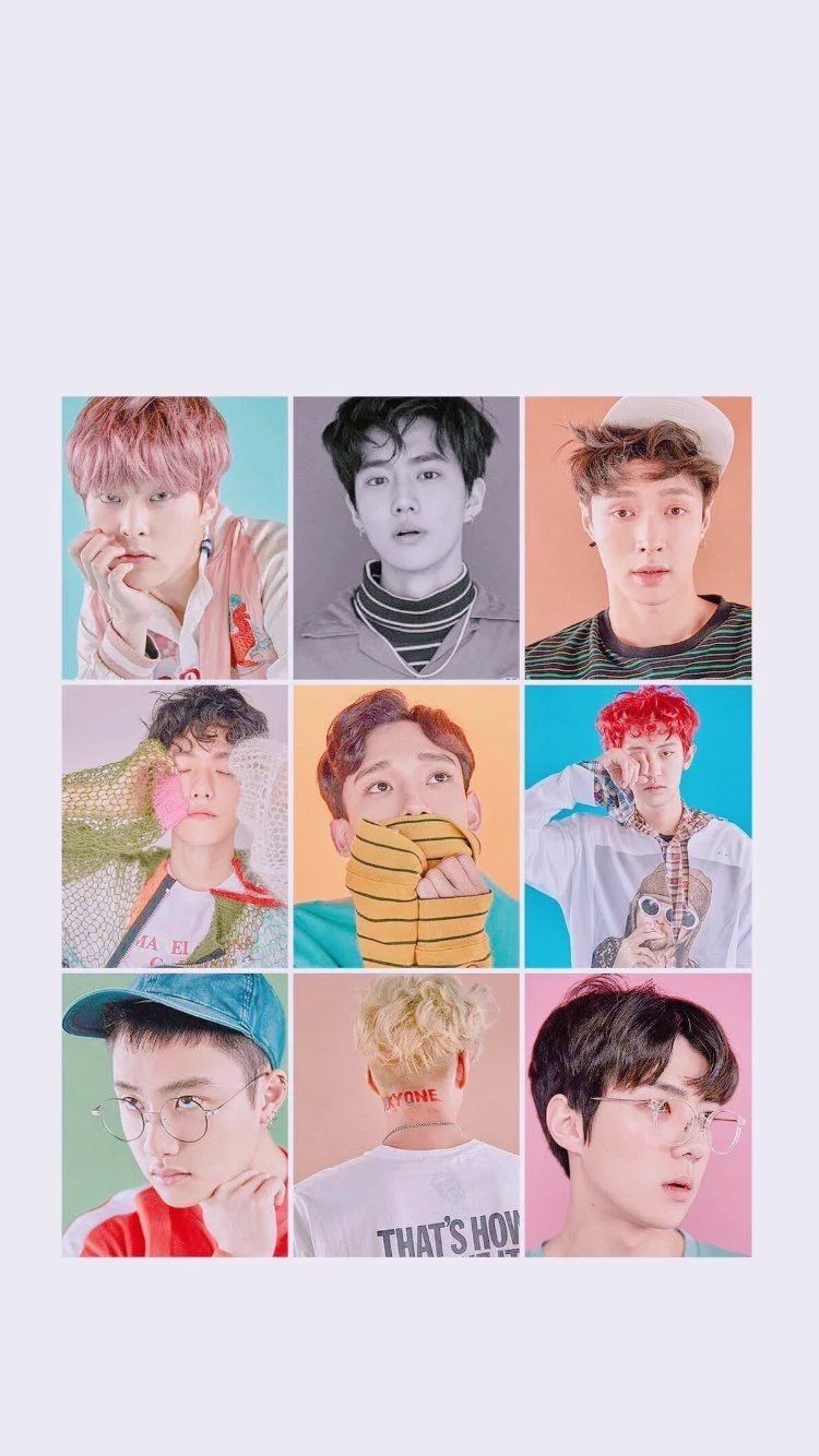 Exo lucky one. bg's. Exo, Exo lucky one, Exo ot12