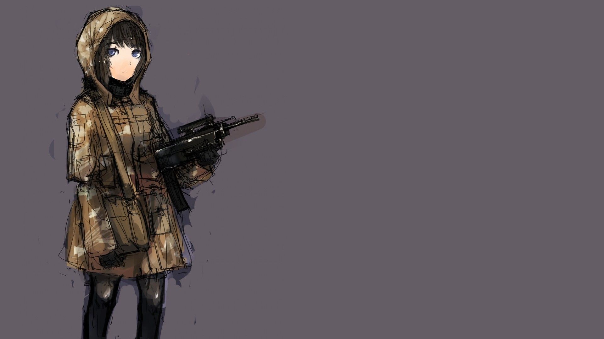 Anime Sniper Wallpaper