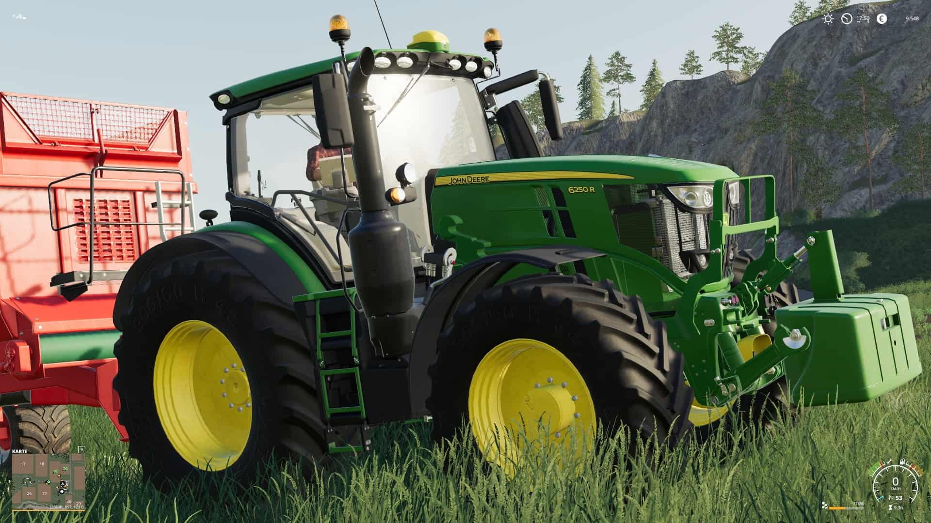 John Deere 6R 1.0.0.2 FS19 Simulator 19 Mod