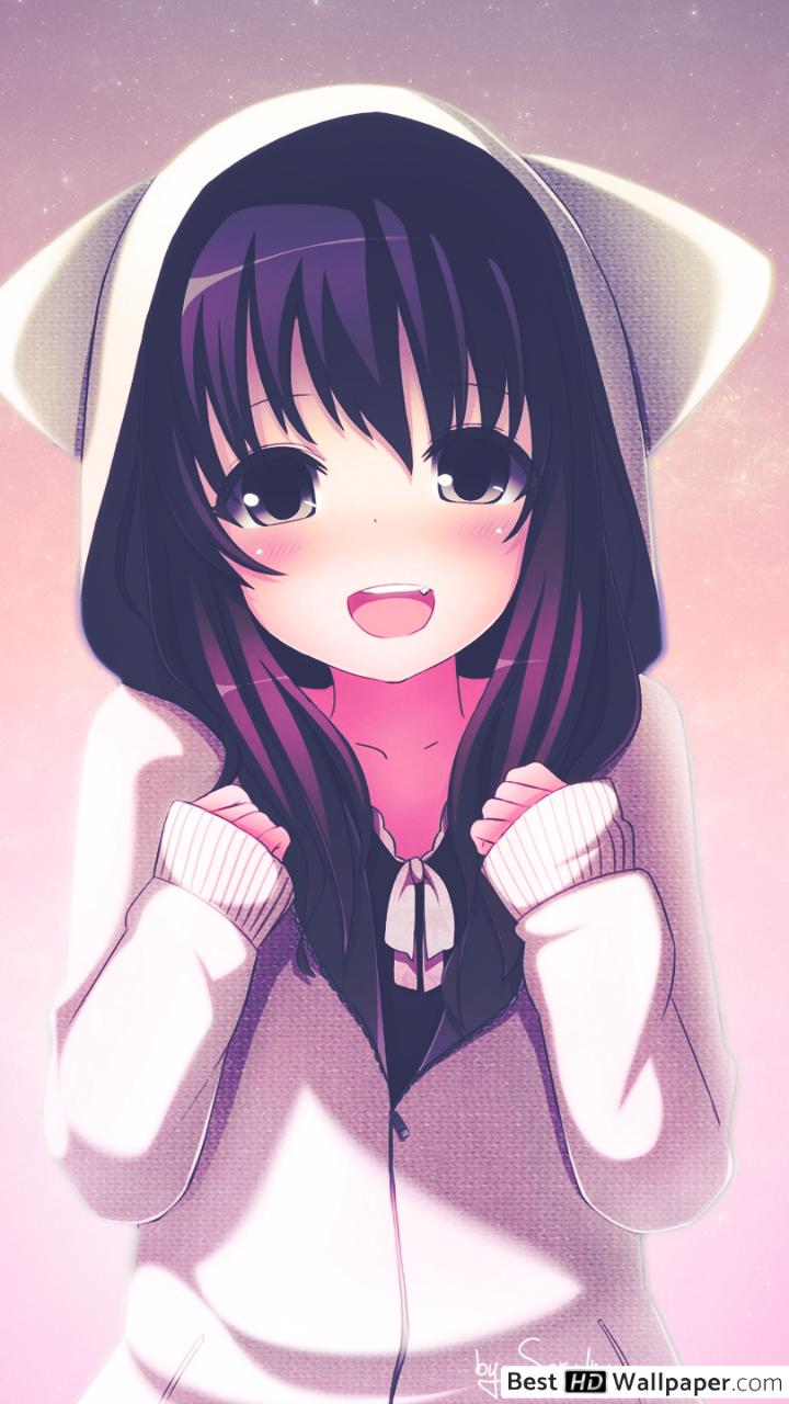 Kawaii Girl smiling HD wallpaper download