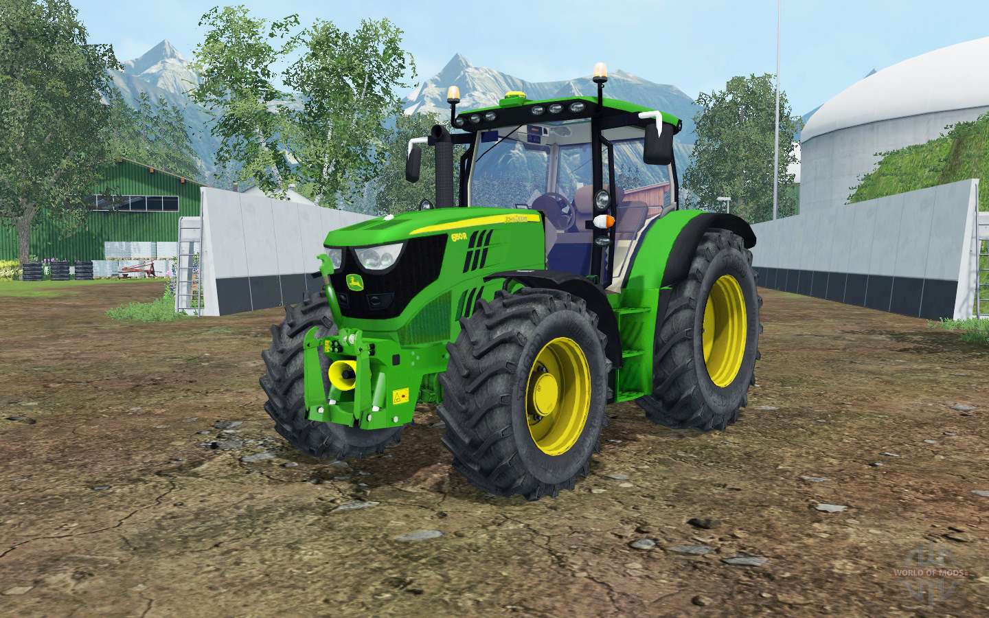 John Deere 6150R islamic green for Farming Simulator 2015