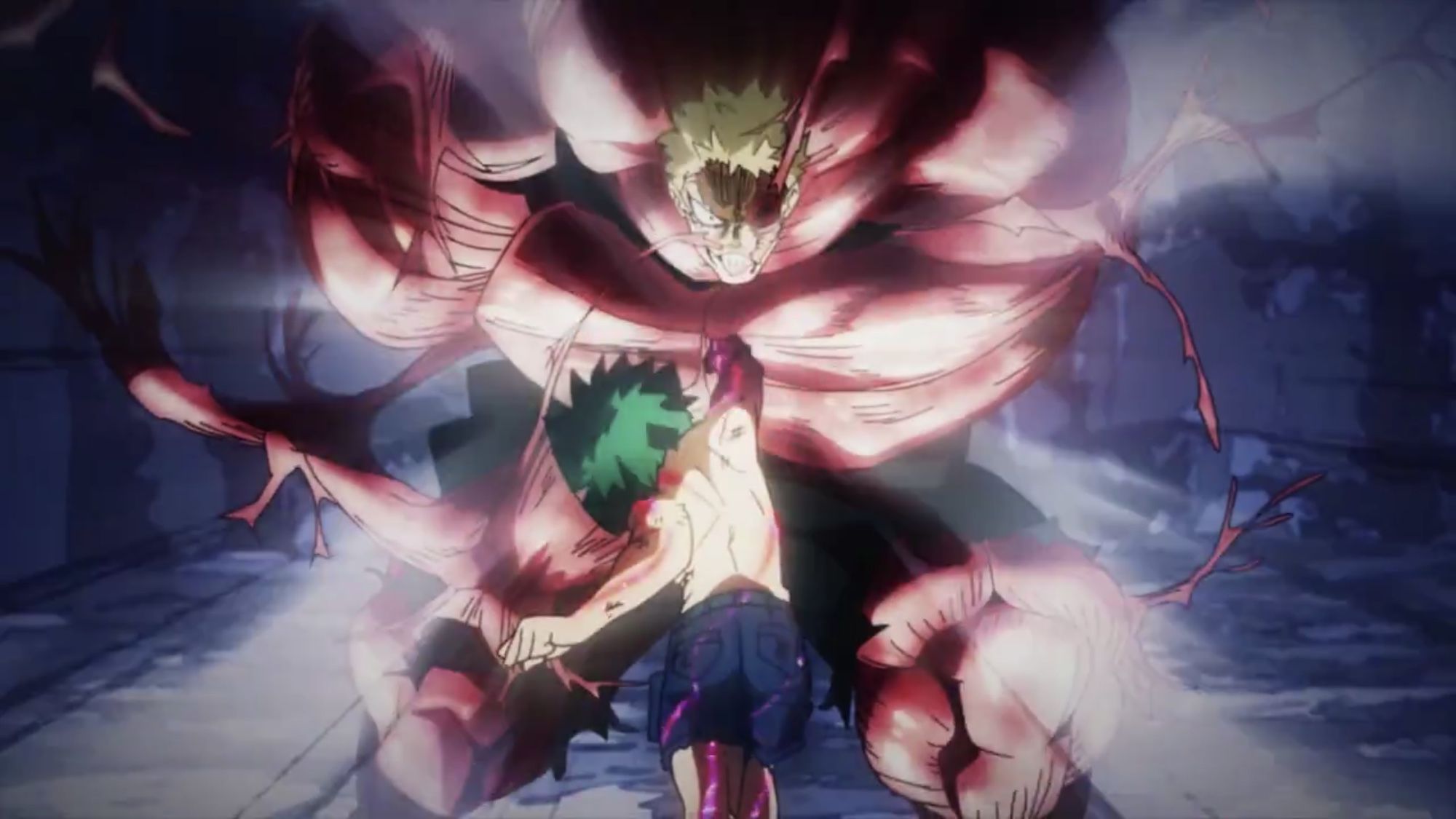 Deku vs Muscular  My Hero Academia 