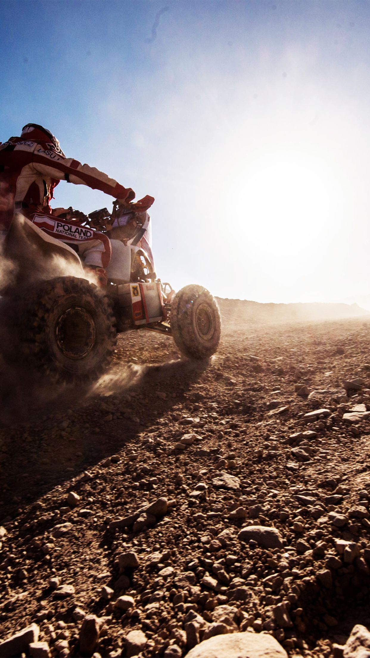 Dakar quad Wallpaper for iPhone X, 8, 7, 6