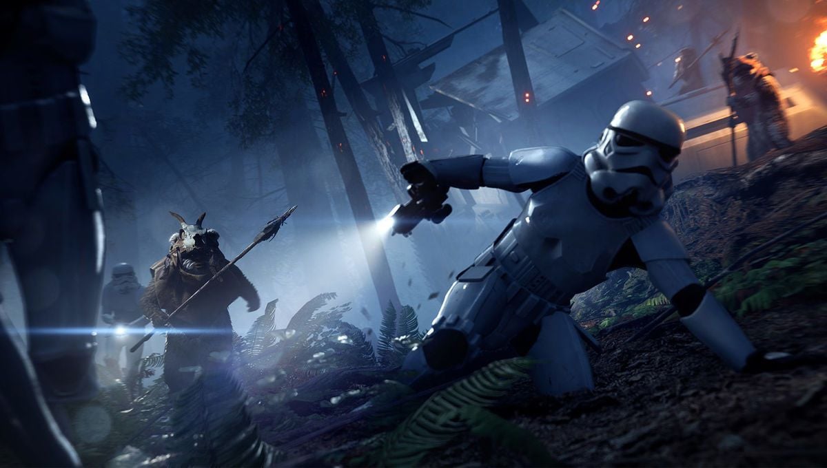 Star Wars Battlefront 2 Ewok Hunt Wallpaper & Background Download