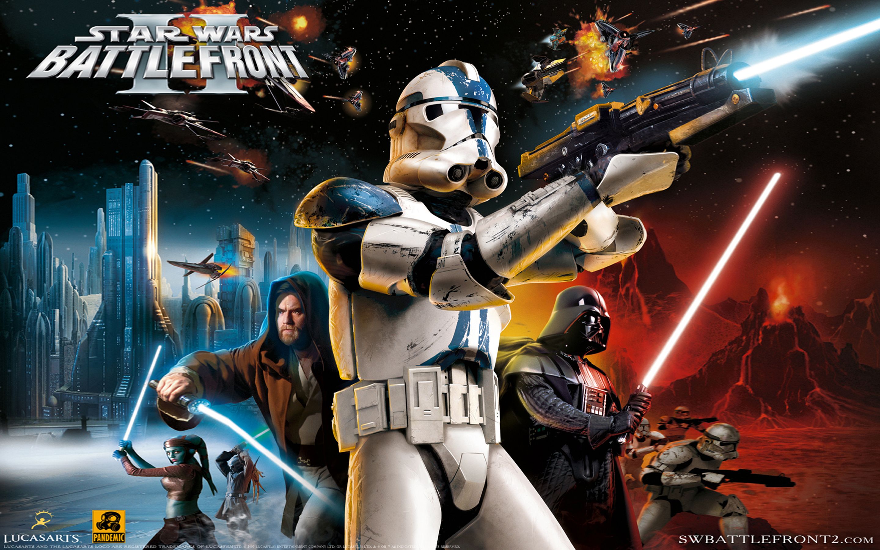 Star Wars Battlefront 2 Desktop Wallpaper HD 2880x1800