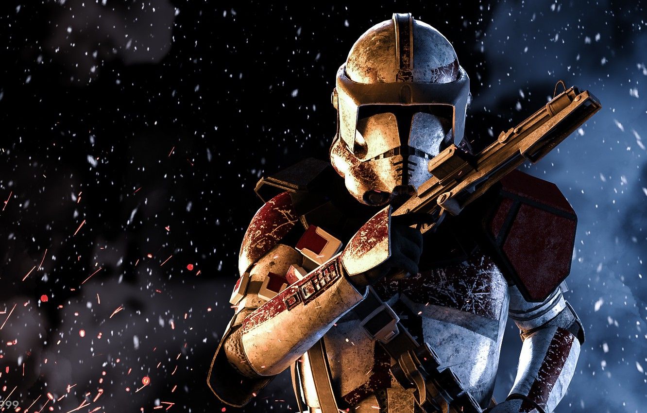 Wallpaper Star Wars, battlefront II, Stormthrooper image for desktop, section игры