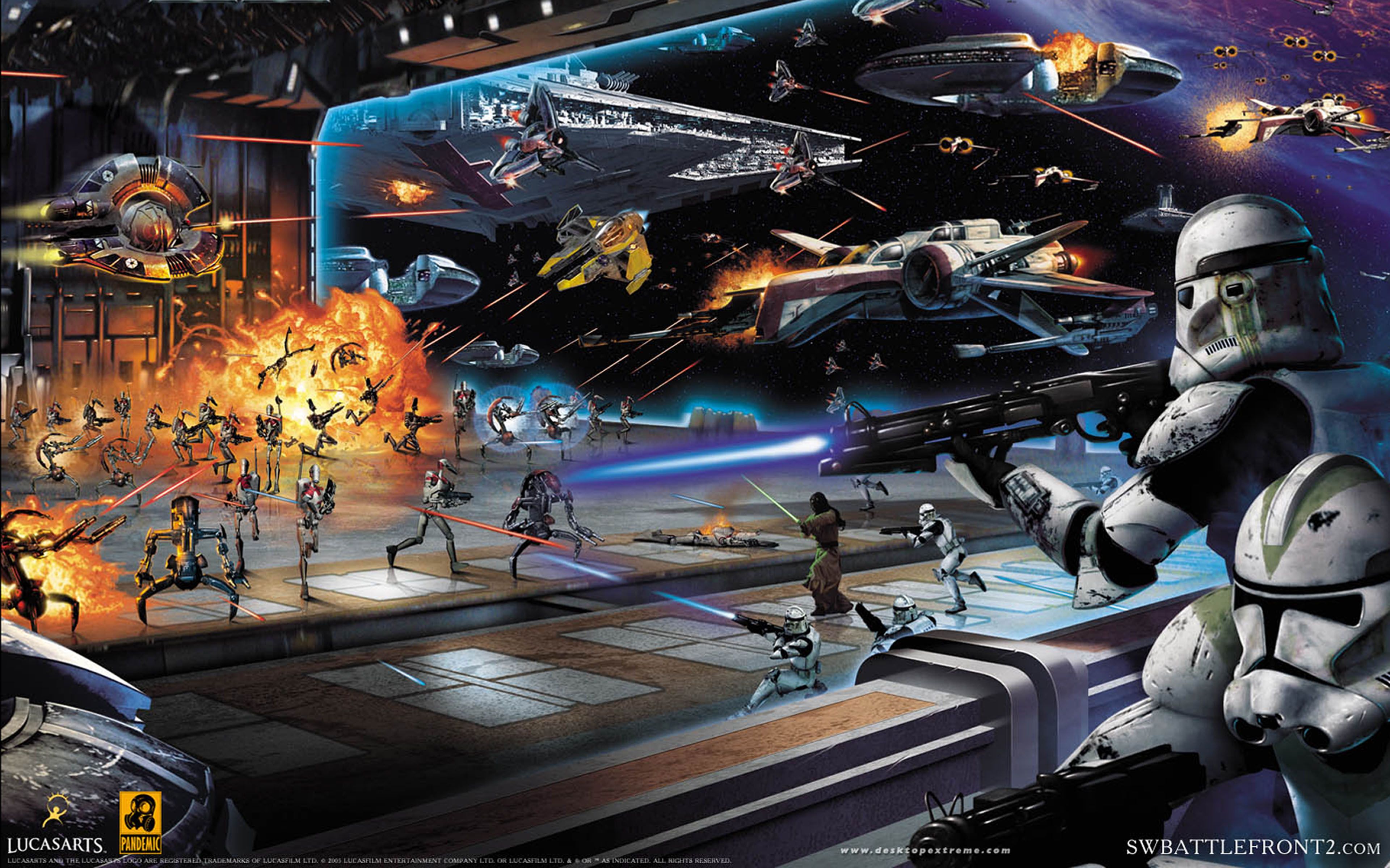 Star Wars Battlefront 2 Video Games Stormtroopers Star Battle HD