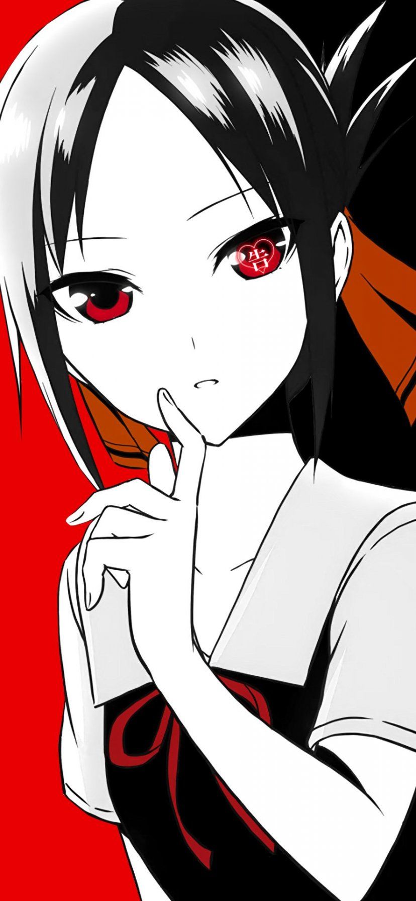 Kaguya Shinomiya iPhone 11 828x1792 wallpaper