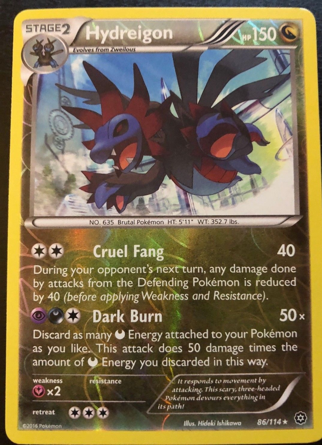 Pokemon Hydreigon, HD Wallpaper & background Download