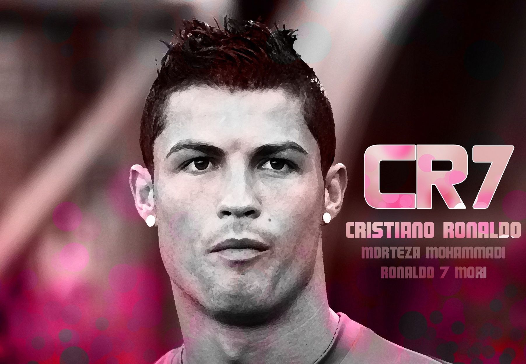 Cristiano Ronaldo Hairstyle Widescreen wallpaper. sports