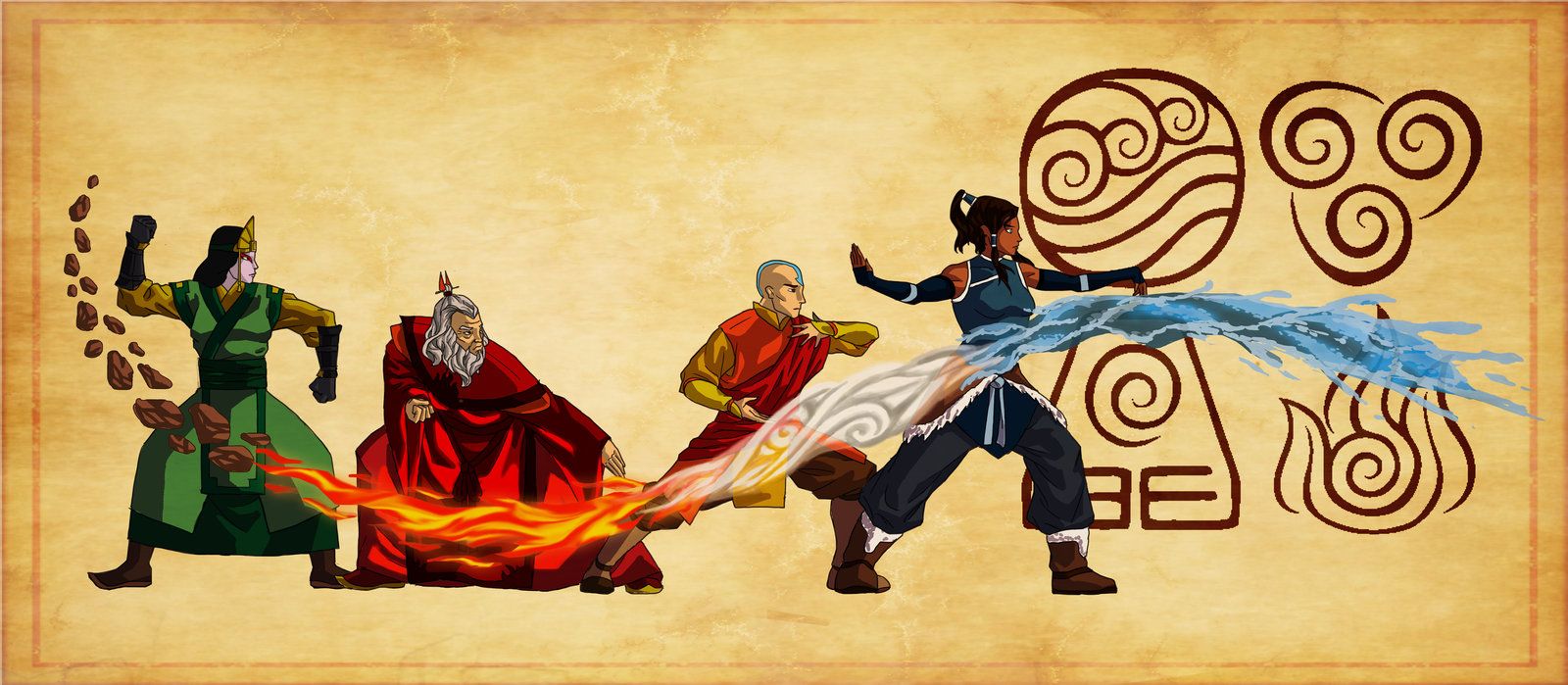 HD 4K Avatar the Last Airbender Wallpaper