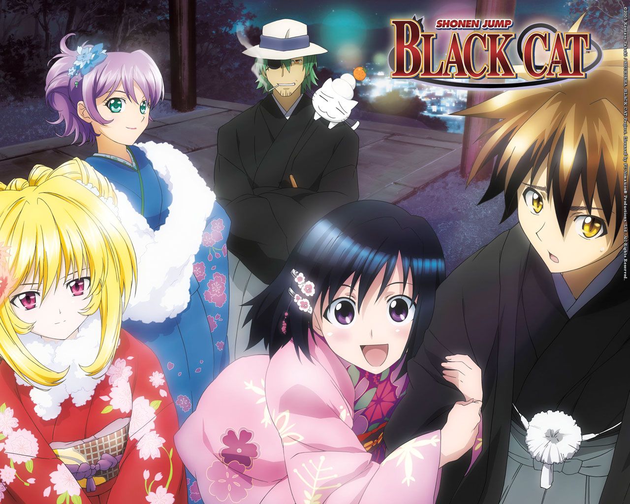 Black Cat Wallpaper Cat Anime Wallpaper