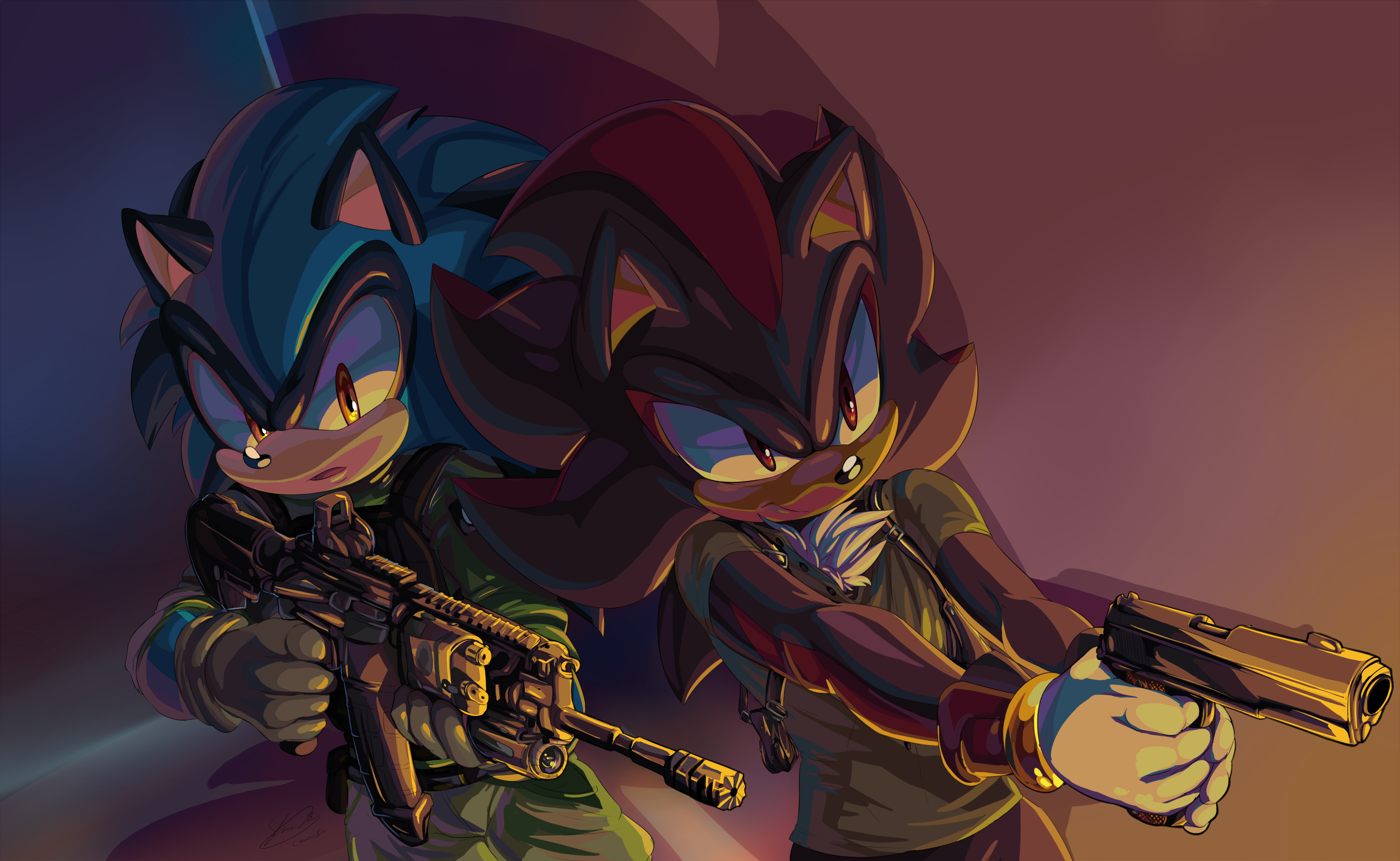 Shadow the Hedgehog Wallpapers.