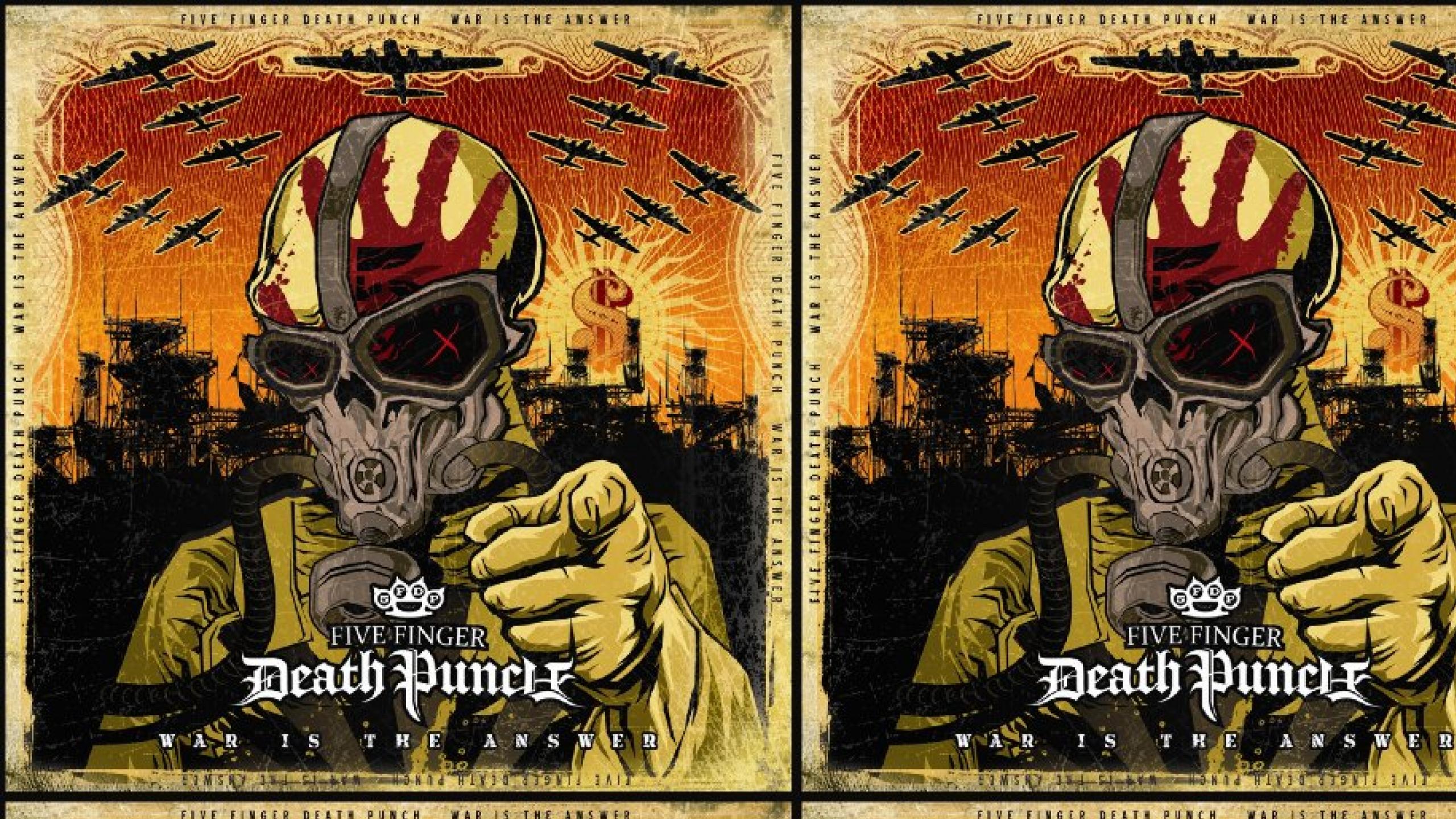 Five Finger Death Punch War Is The Answer Wallpaper War Is