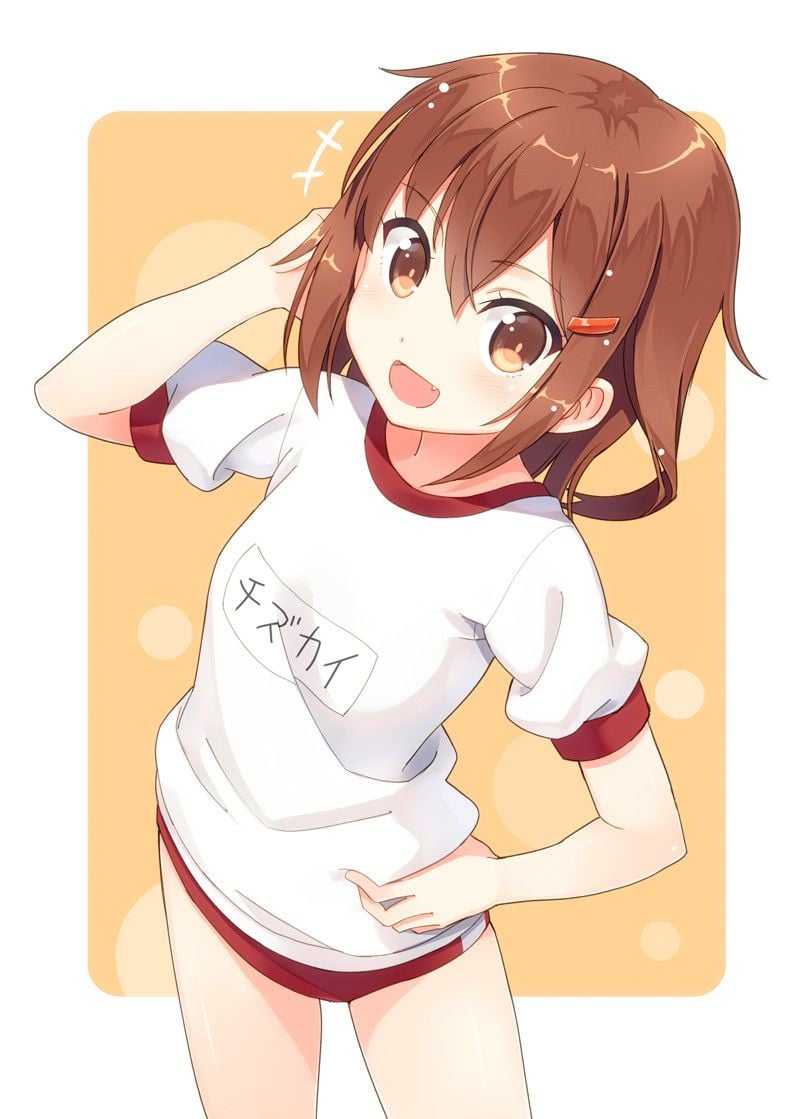Anime girl in a gym uniform. Anime Girls [Cute]. Kawaii anime