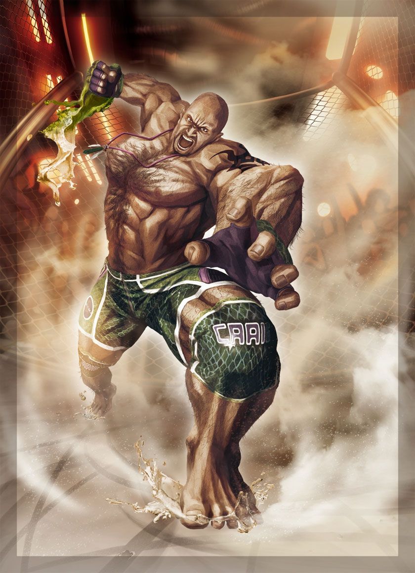 Craig Marduk Artwork from Street Fighter X Tekken #art #artwork