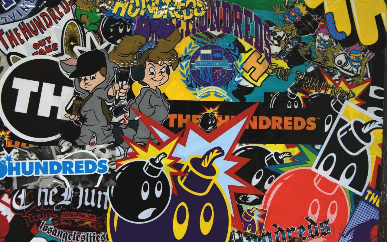 The Hundreds and Supreme Wallpaper