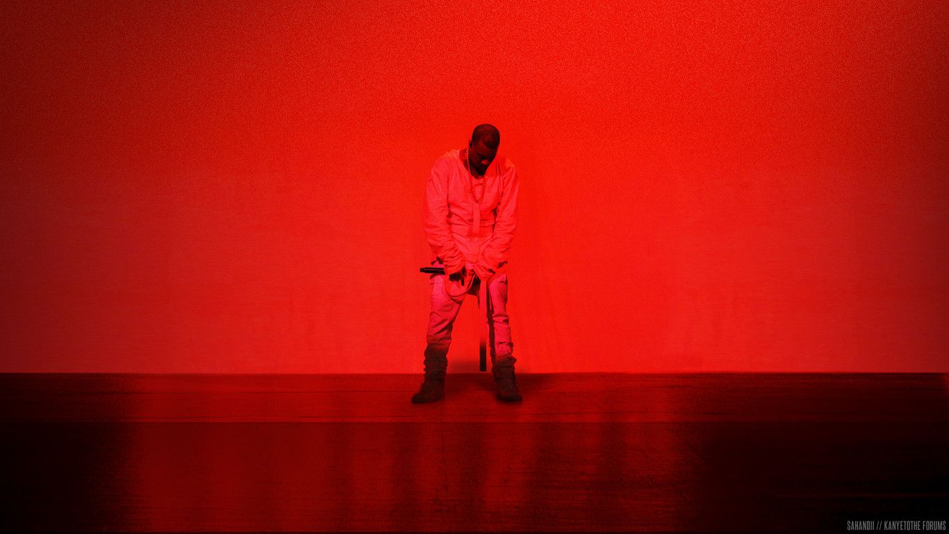 Kanye West Wallpaper Red, HD Wallpaper & background Download