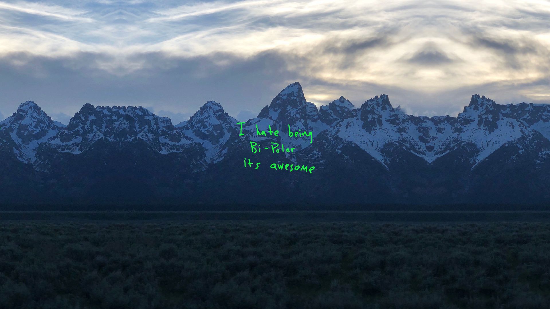Kanye West Album Cover Ye Wallpaper & Background