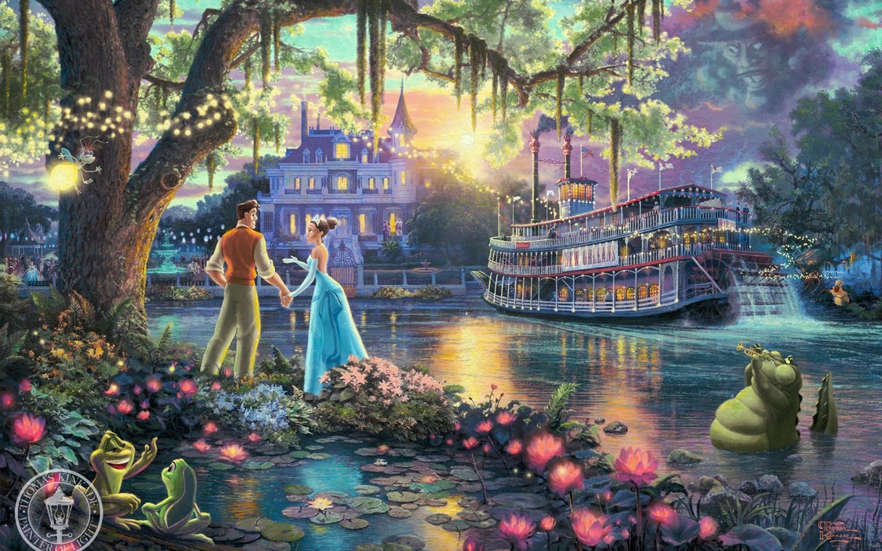 Free download Thomas Kinkade Disney Dreams disney princess