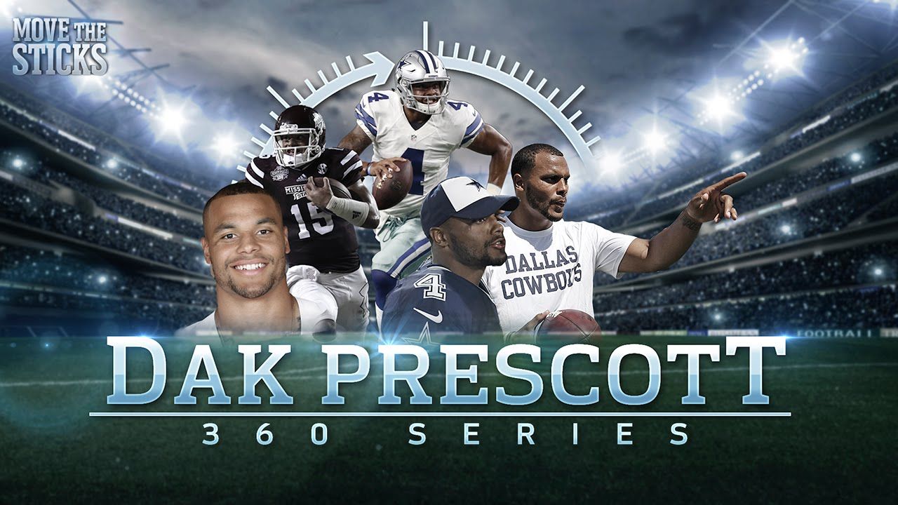 Dak Prescott: Origin Story. Move the Sticks 360 series. NFL