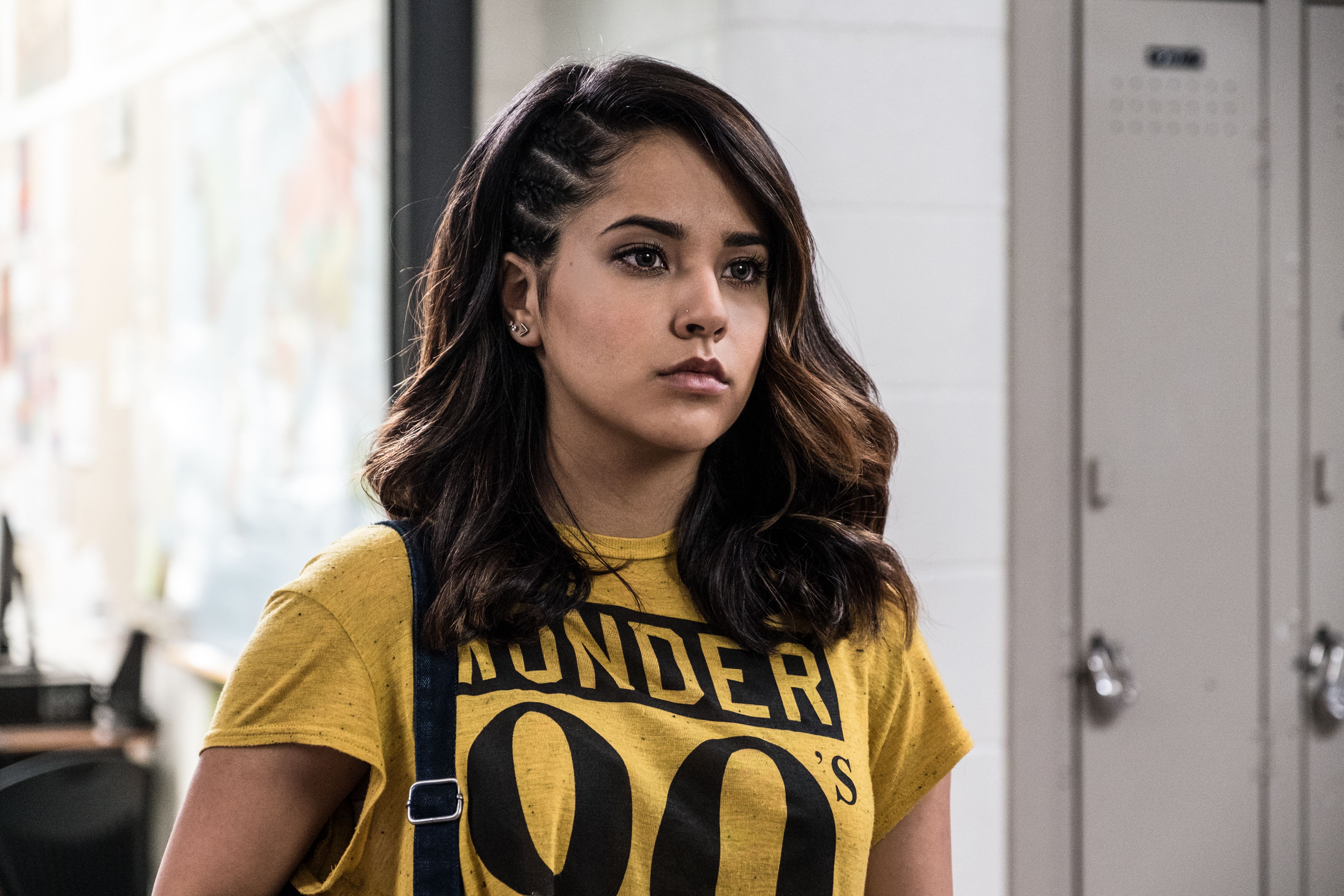 Wallpaper Becky G, Trini, The Yellow Ranger, Power Rangers, 4K