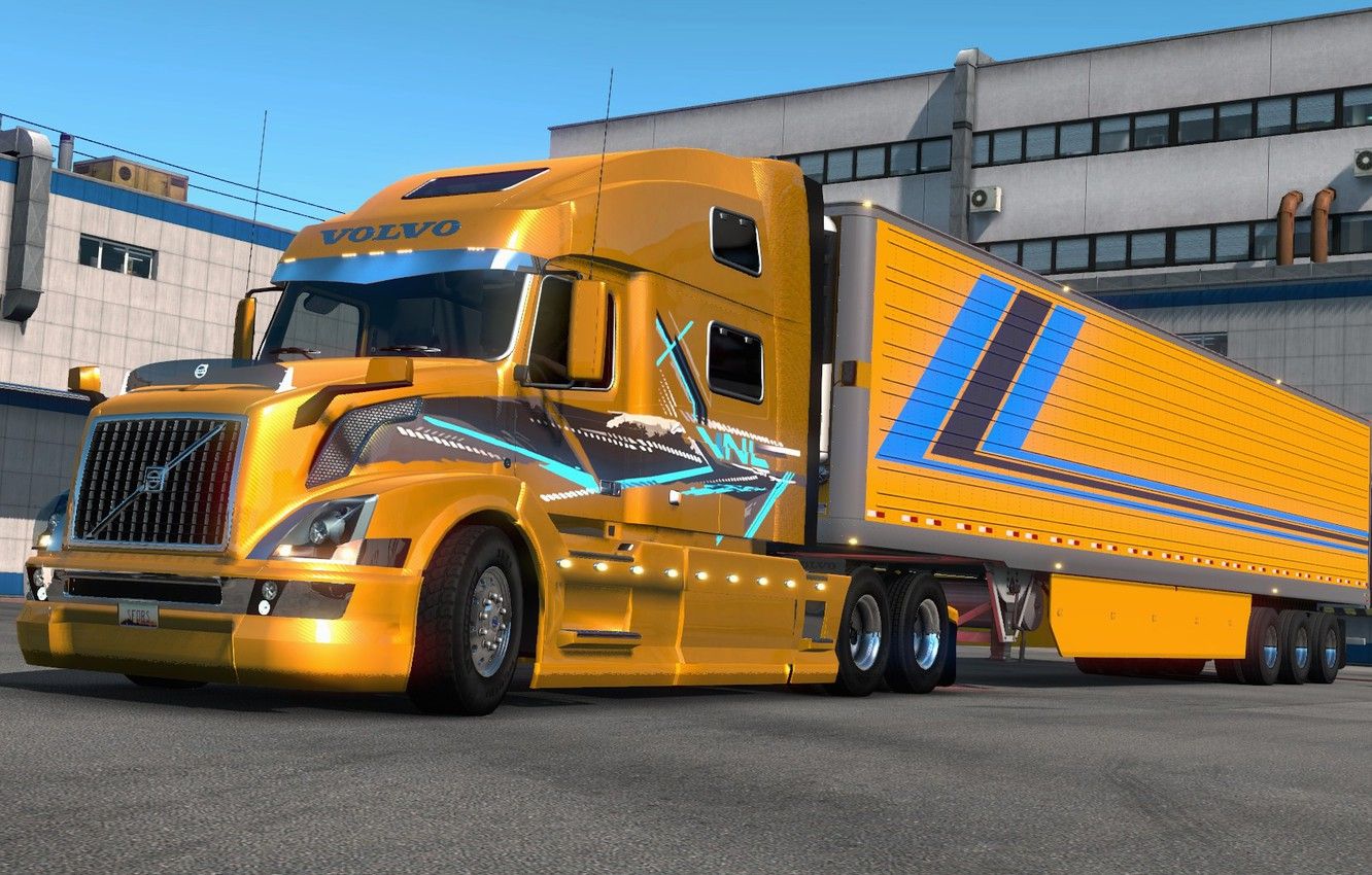 Wallpaper truck, the game, SCS Software, Euro Truck Simulator 2