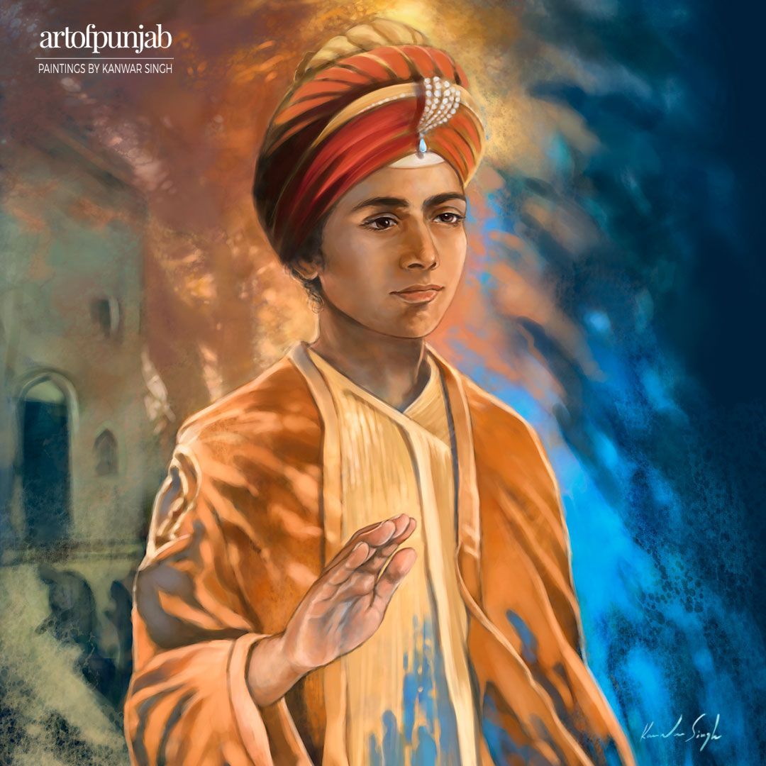 OFFICIAL RELEASE: New Painting - 'The Guru's Grace Guru Har