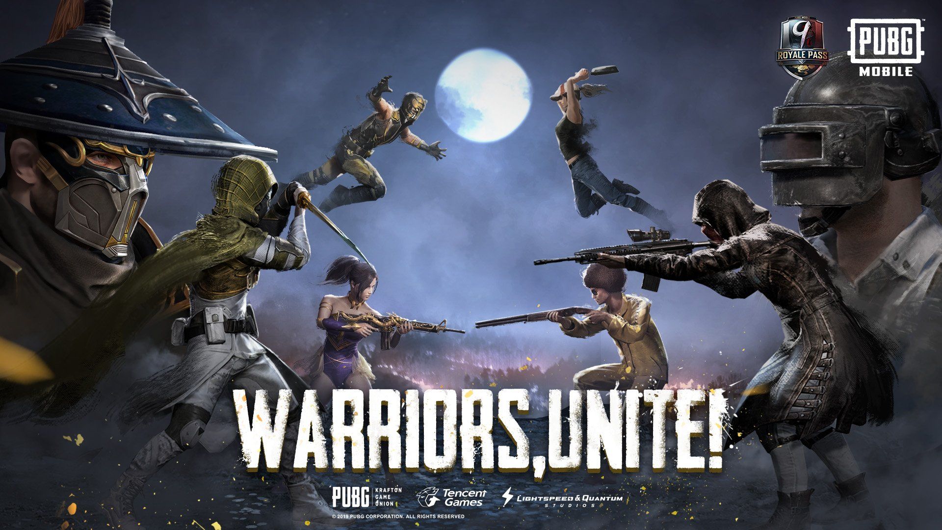 PUBG Mobile 0.14.5】Warriors Unite in New Battle Royale Season 9