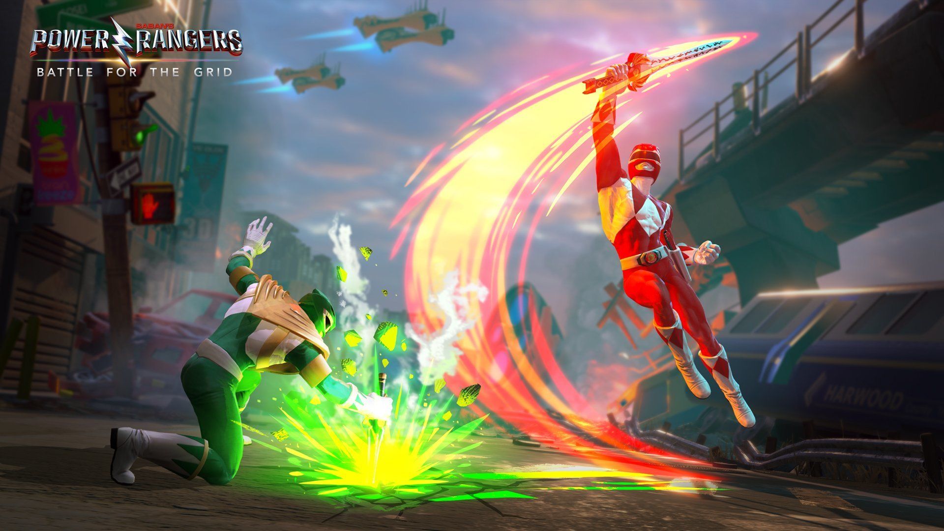 Power Rangers Fighting Game Sees Mighty Morphin' Green