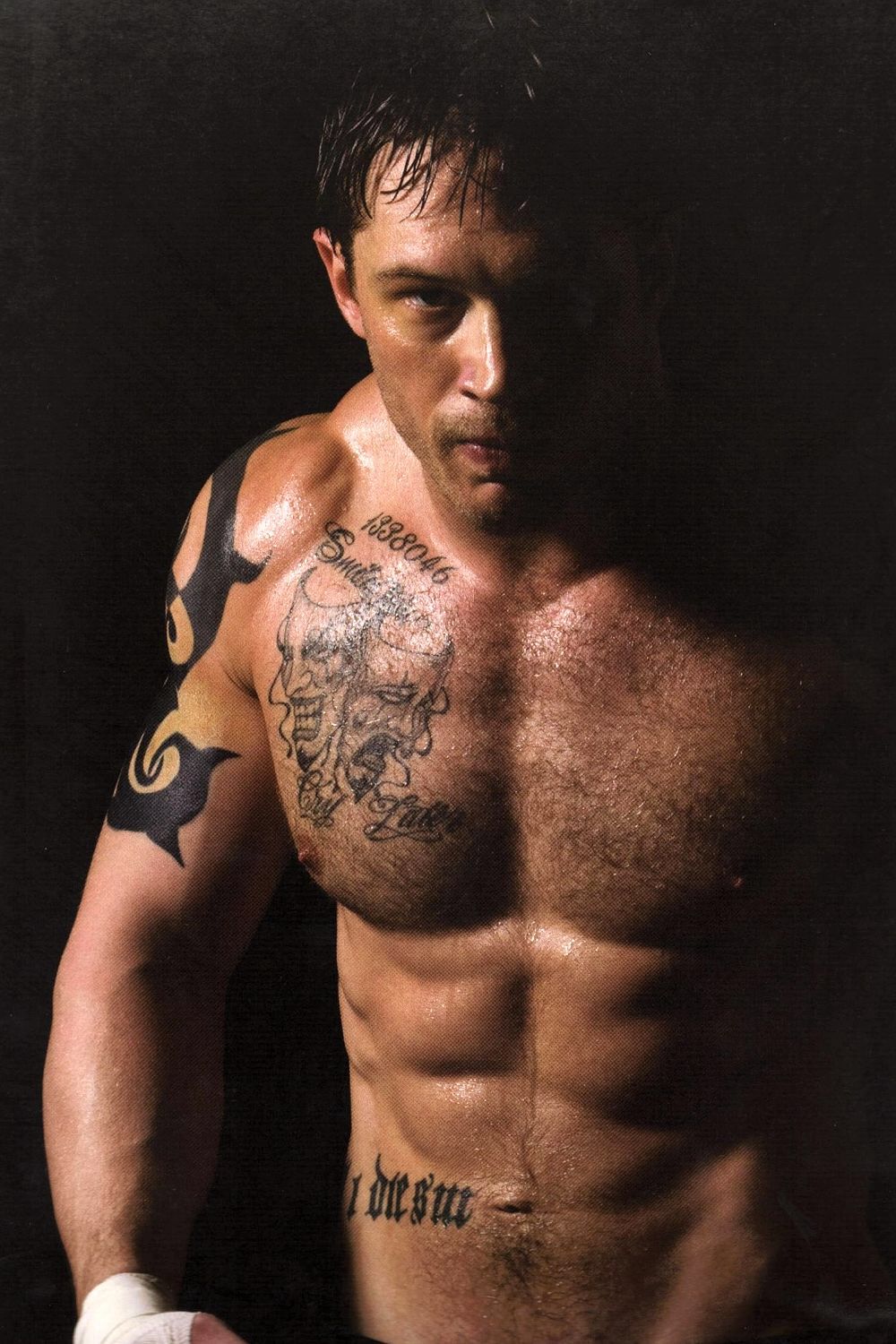 Tom Hardy Hardy Shirtless Venom Wallpaper